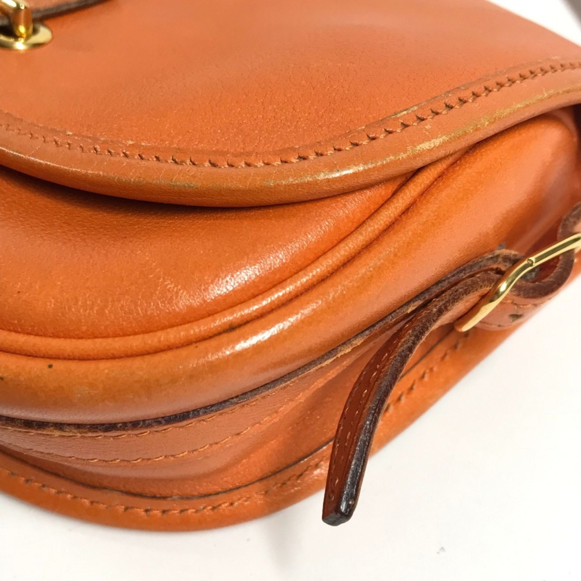 Leather Pochette Shoulder Bag (Pre-Owned) - Hermes - Modalova