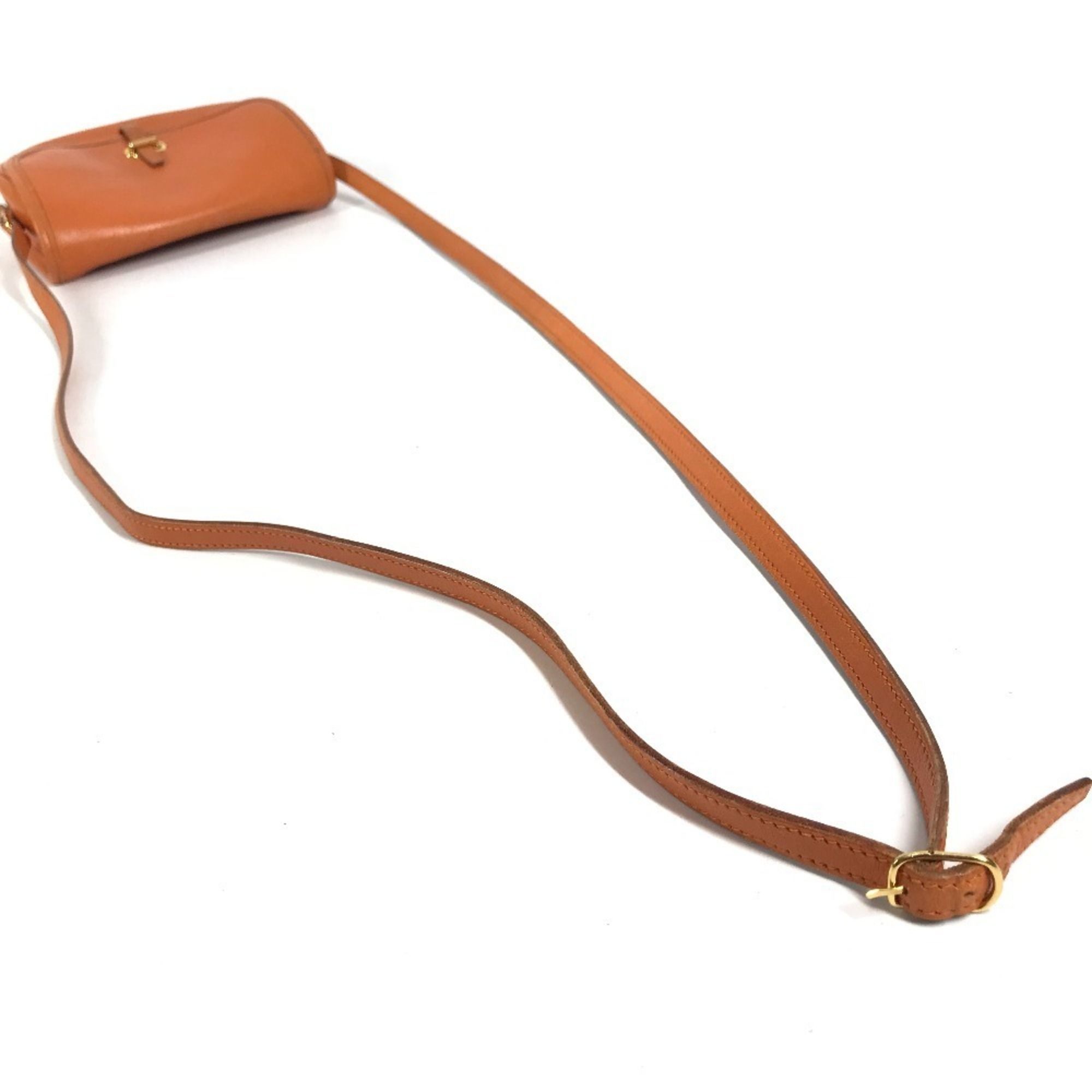 Leather Pochette Shoulder Bag (Pre-Owned) - Hermes - Modalova