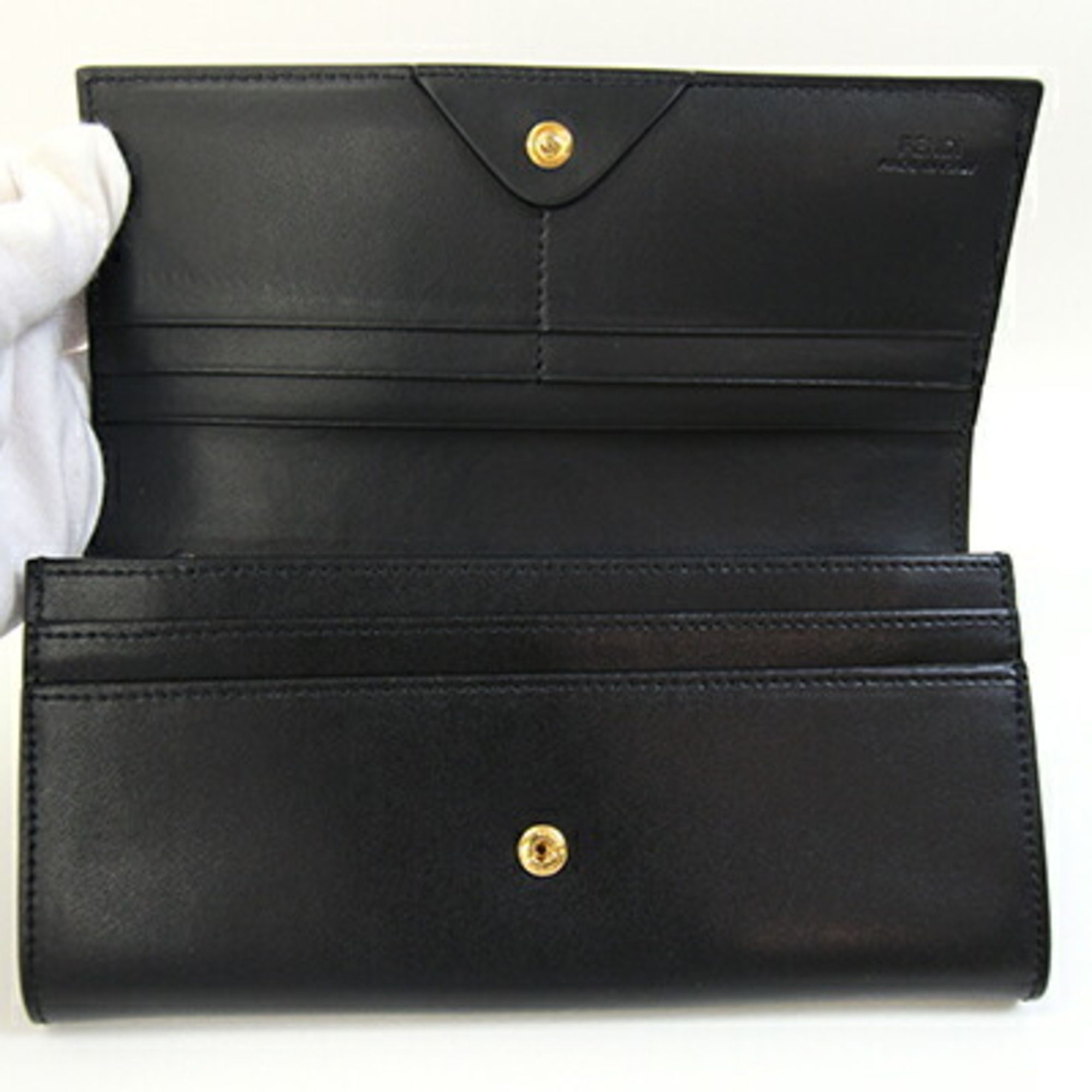 Leather Long Wallet (Bi-Fold) (Pre-Owned) - Fendi - Modalova