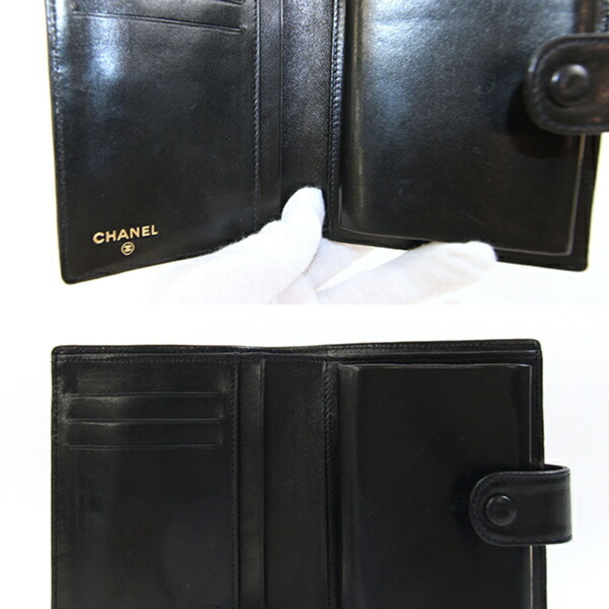 Leather Wallet (Bi-Fold) (Pre-Owned) - Chanel - Modalova