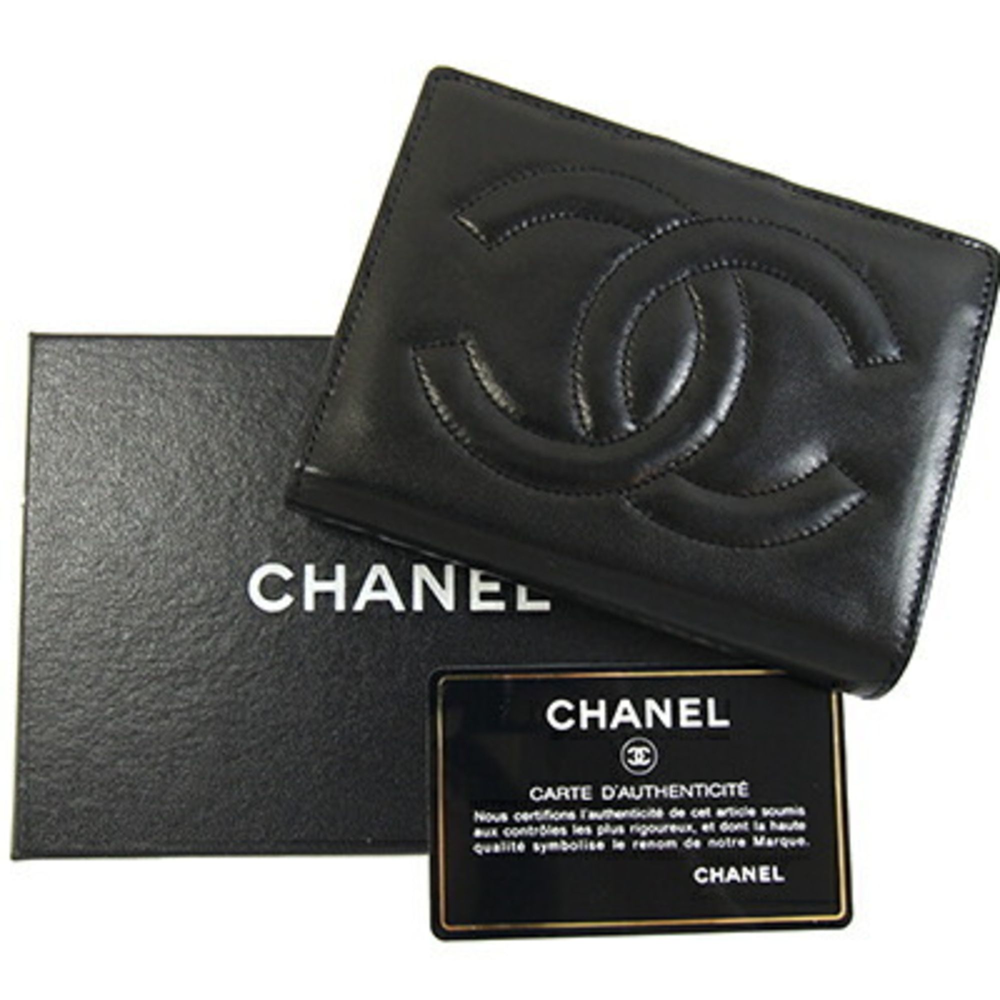 Leather Wallet (Bi-Fold) (Pre-Owned) - Chanel - Modalova