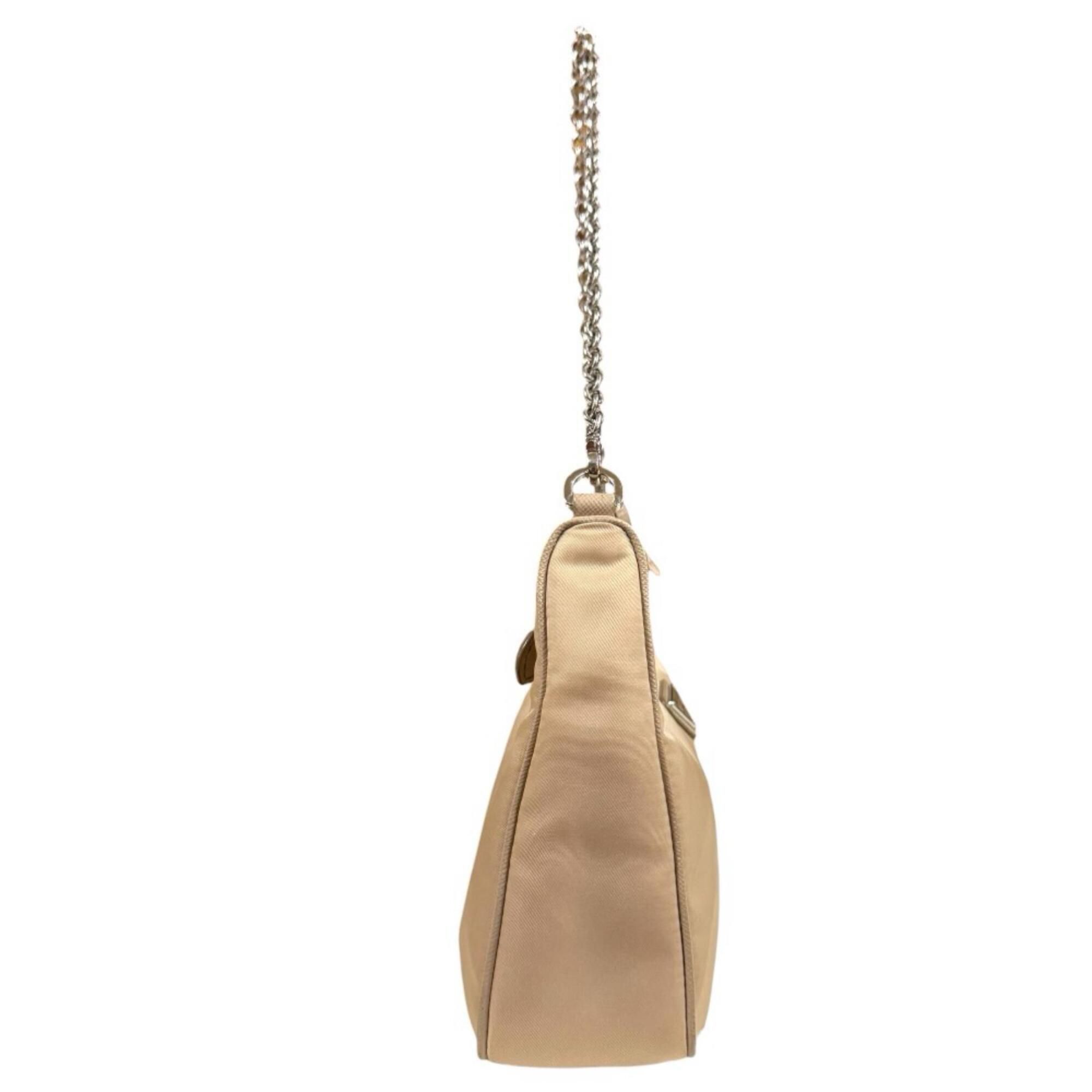 Nude Nylon Shoulder Bag (Pre-Owned) - Prada - Modalova