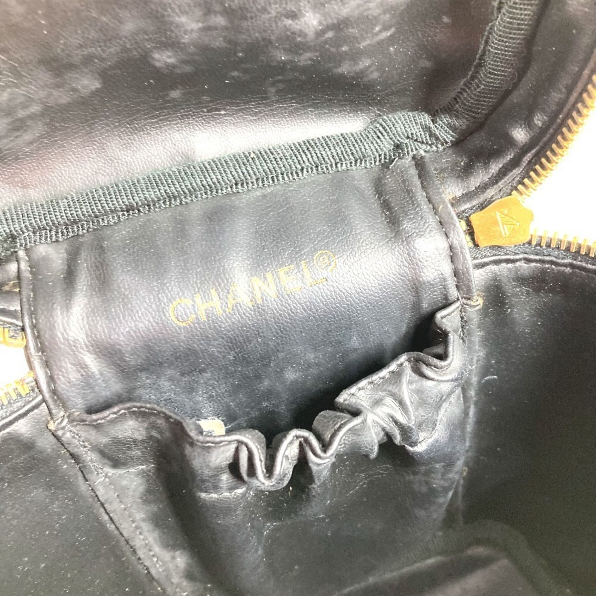 Leather Handbag Pouch Vanity Bag (Pre-Owned) - Chanel - Modalova