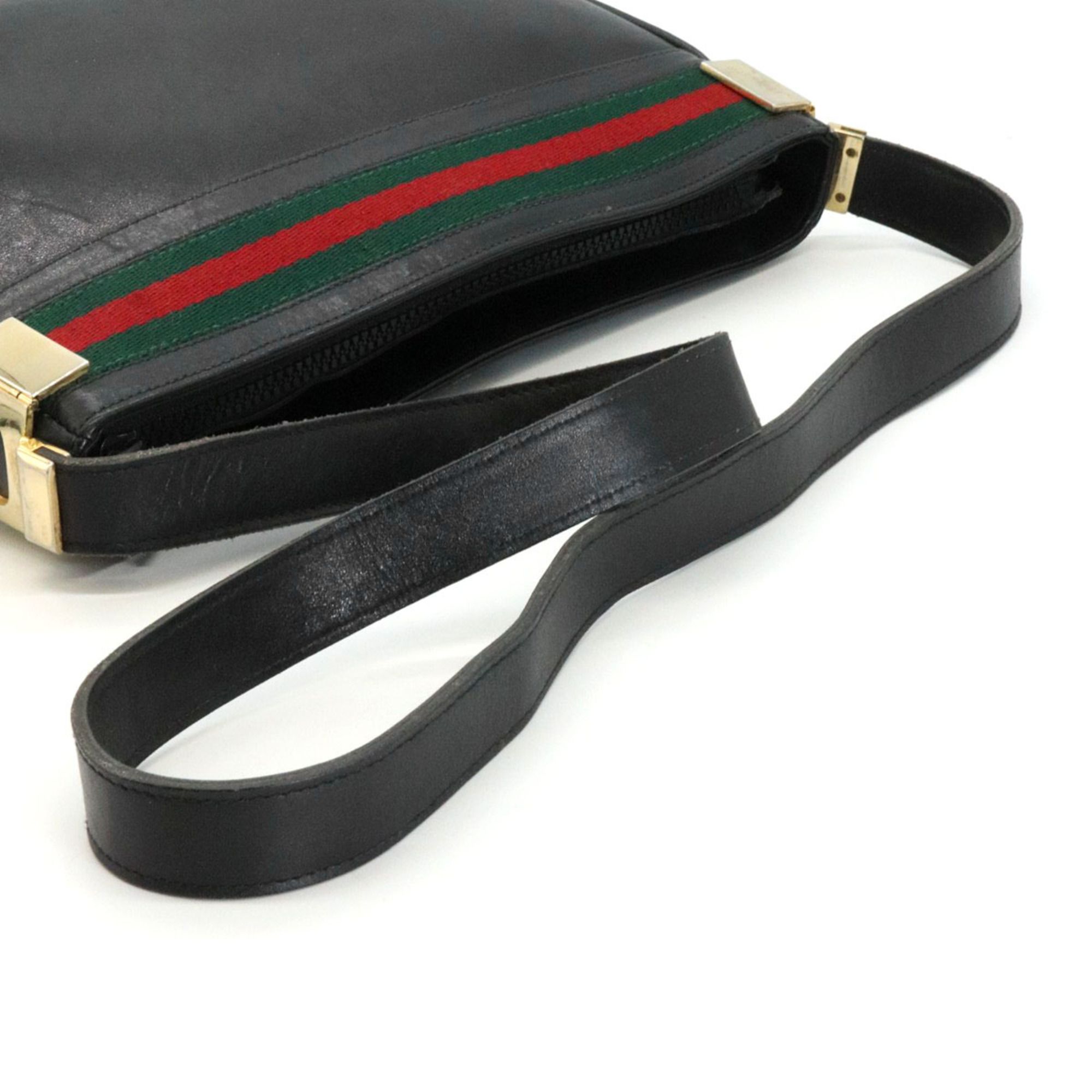 Leather Shoulder Bag (Pre-Owned) - Gucci - Modalova