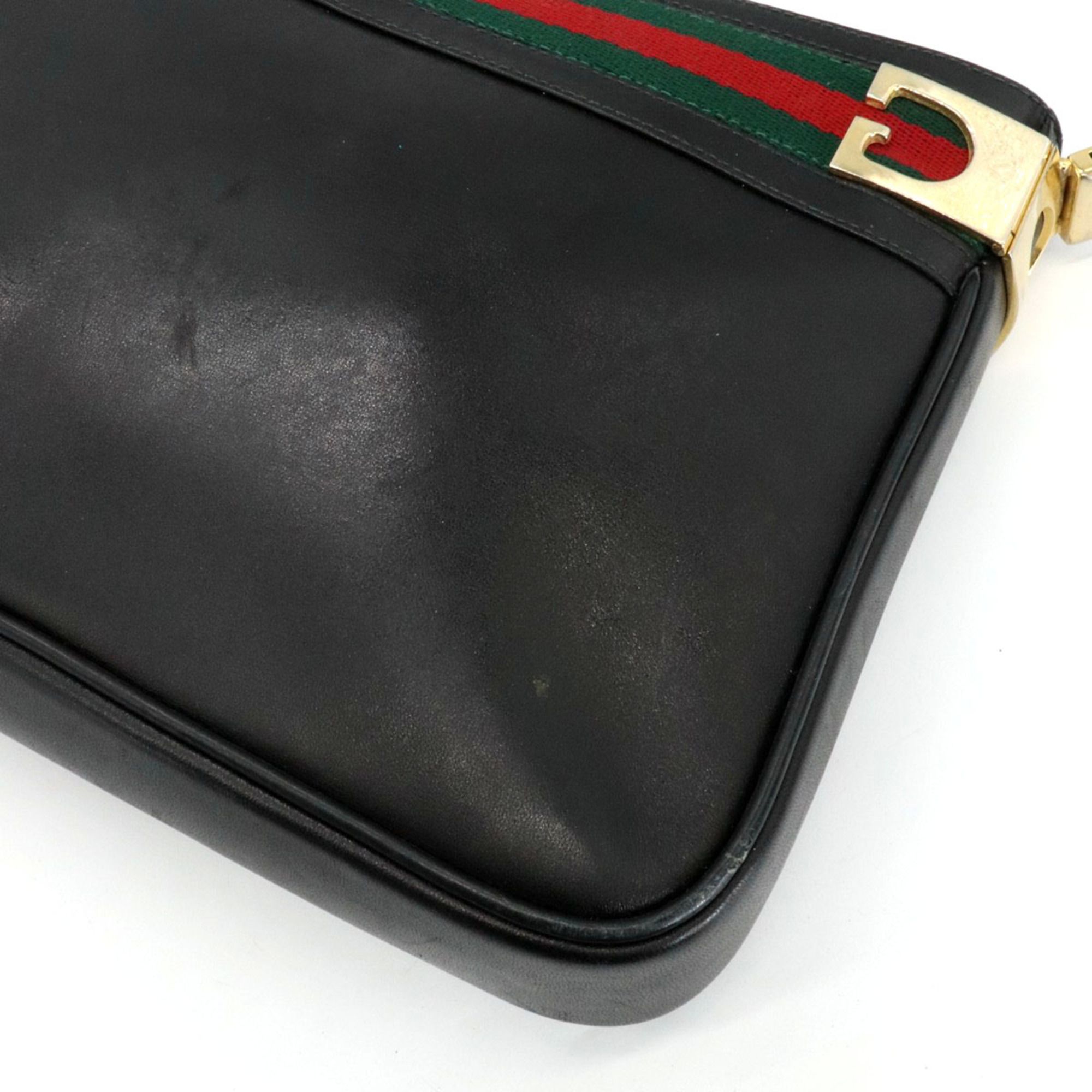 Leather Shoulder Bag (Pre-Owned) - Gucci - Modalova