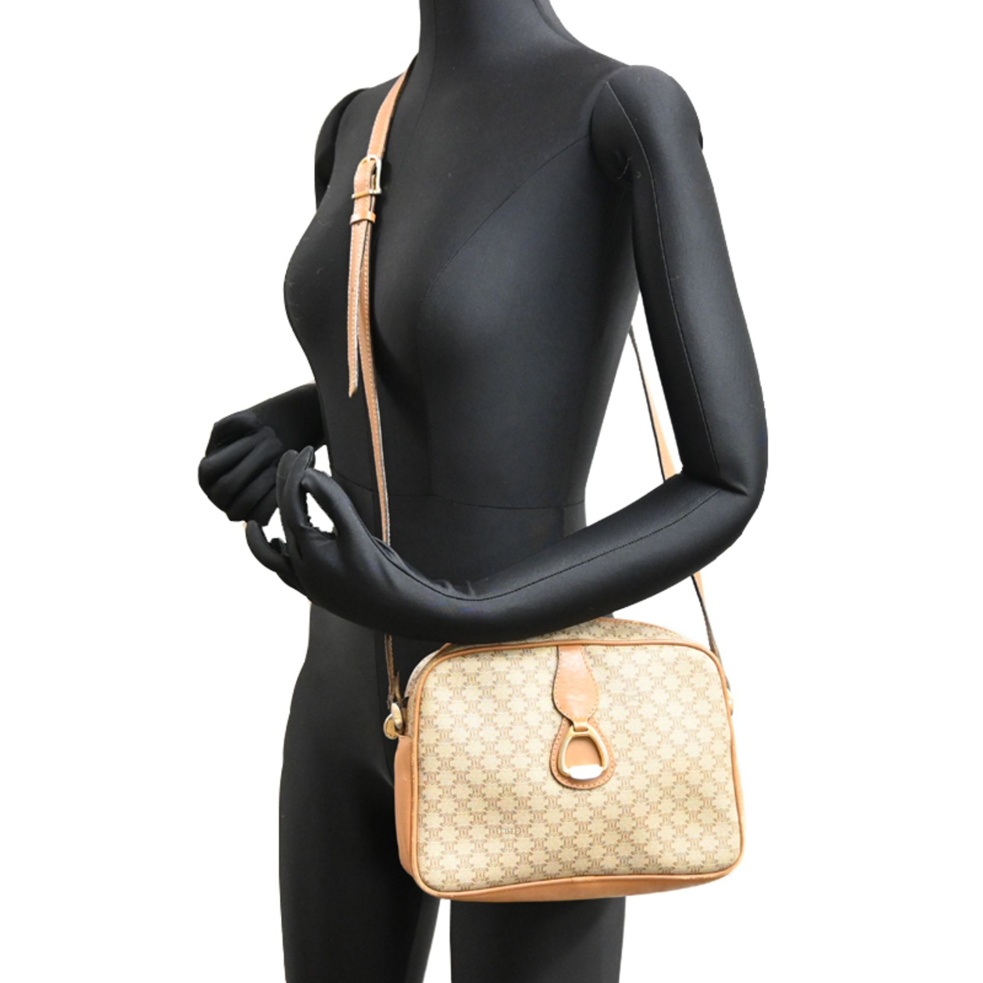Coated Canvas Shoulder Bag (Pre-Owned) - Celine - Modalova