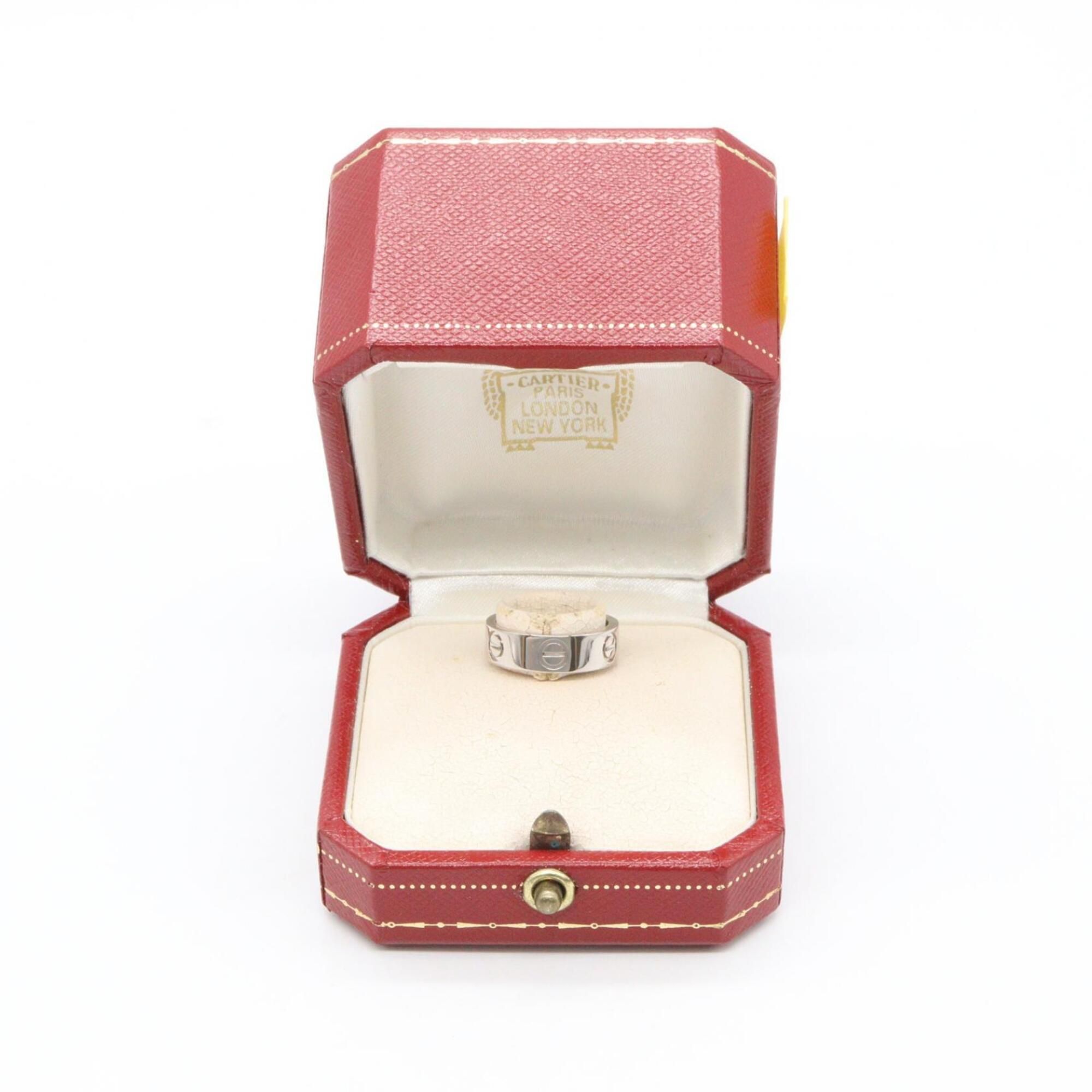 White Gold (18K) Band Ring (Pre-Owned) - Cartier - Modalova