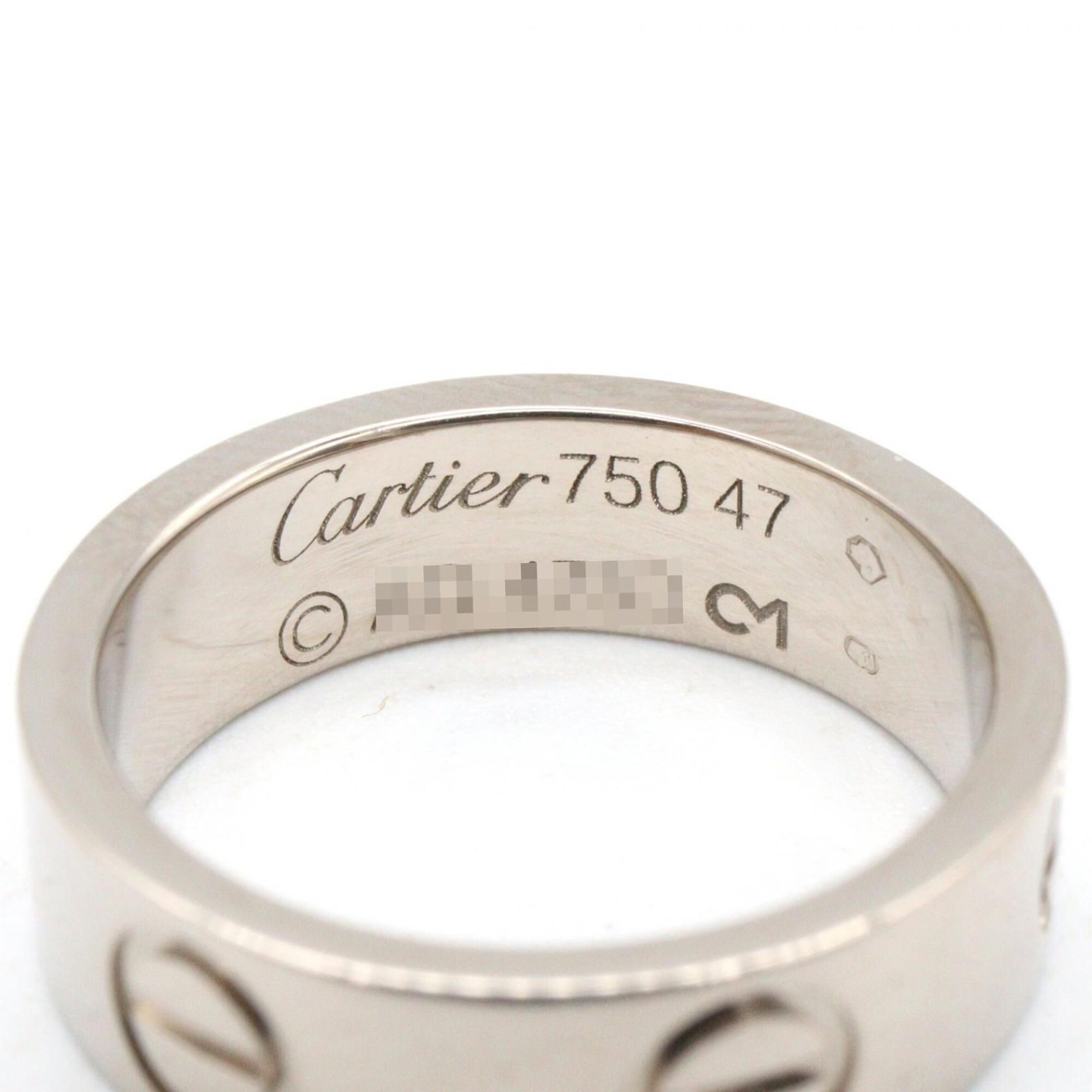White Gold (18K) Band Ring (Pre-Owned) - Cartier - Modalova