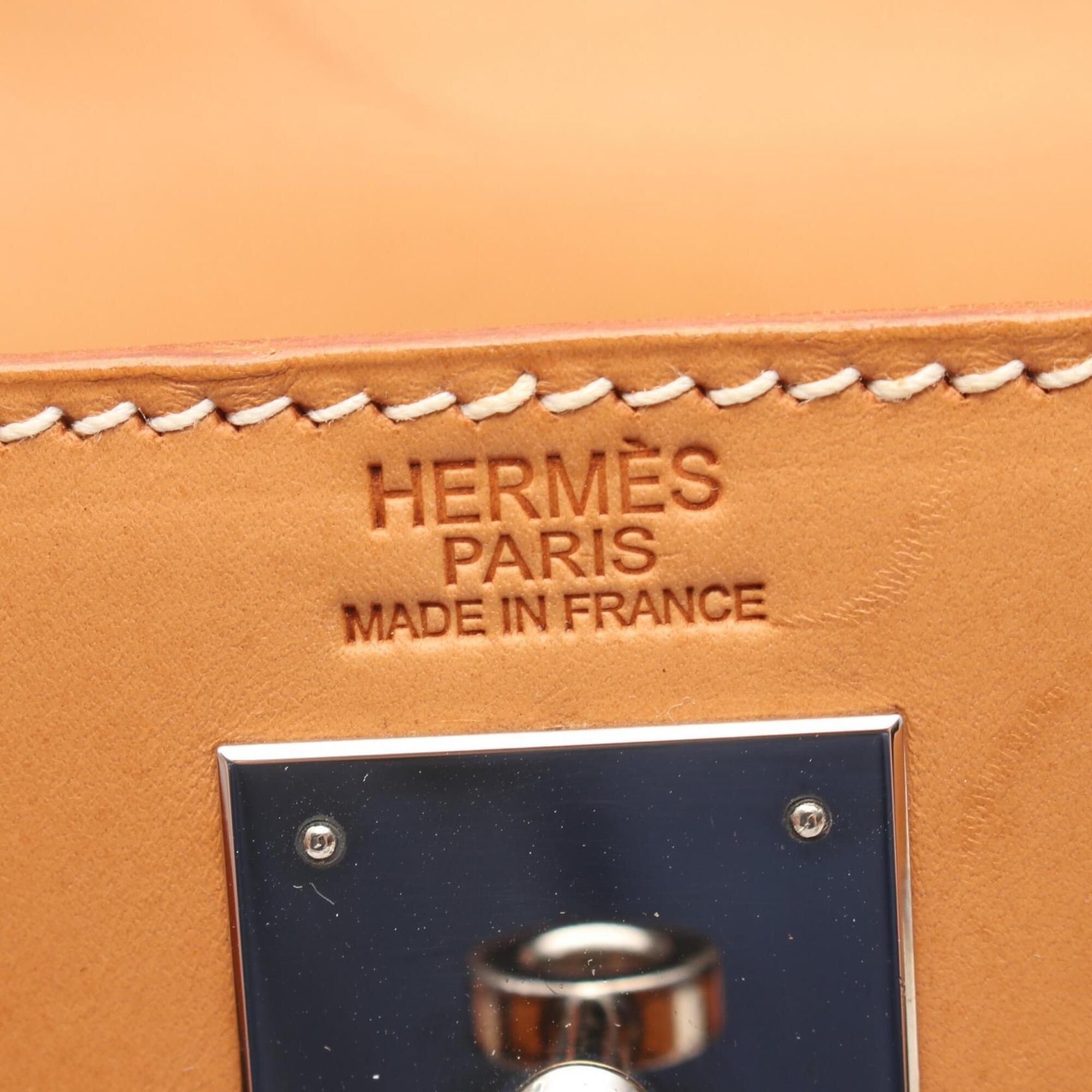 Chamonix Leather Handbag (Pre-Owned) - Hermes - Modalova