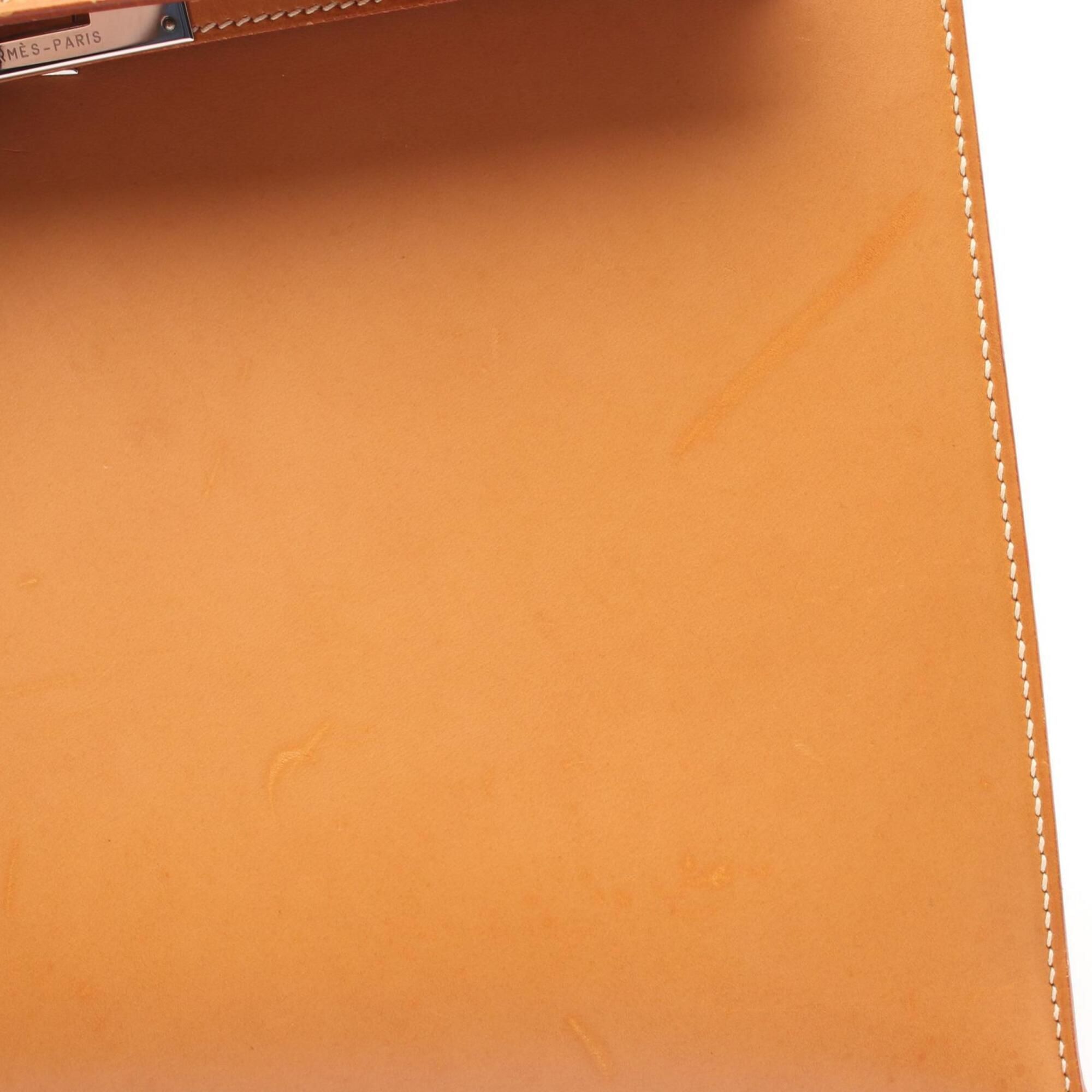 Chamonix Leather Handbag (Pre-Owned) - Hermes - Modalova
