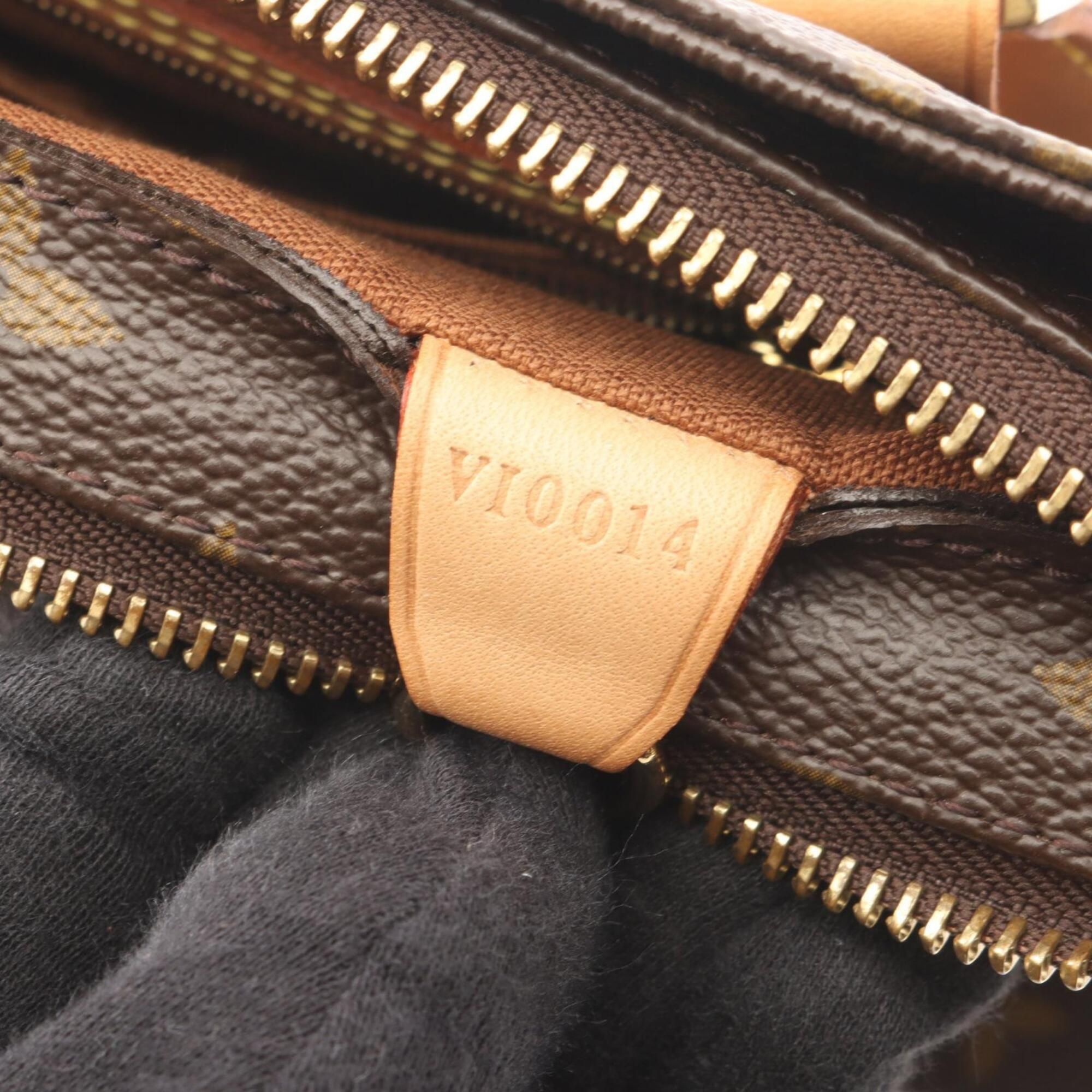 Monogram Coated Canvas Leather Handbag Shoulder Bag (Pre-Owned) - Louis Vuitton - Modalova