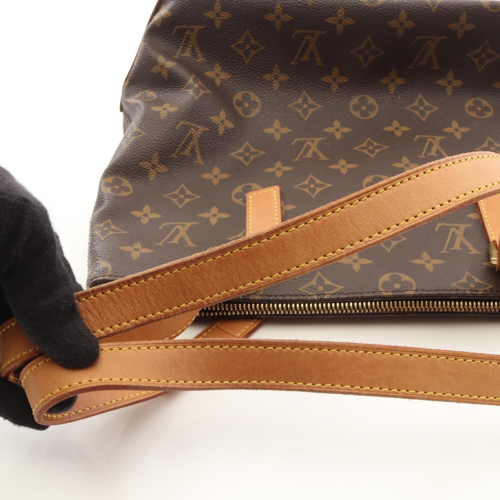 Monogram Coated Canvas Leather Handbag Shoulder Bag (Pre-Owned) - Louis Vuitton - Modalova