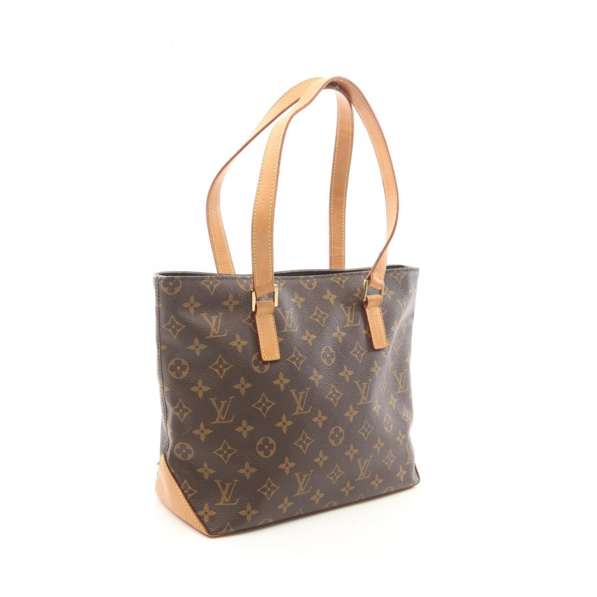 Monogram Coated Canvas Leather Handbag Shoulder Bag (Pre-Owned) - Louis Vuitton - Modalova