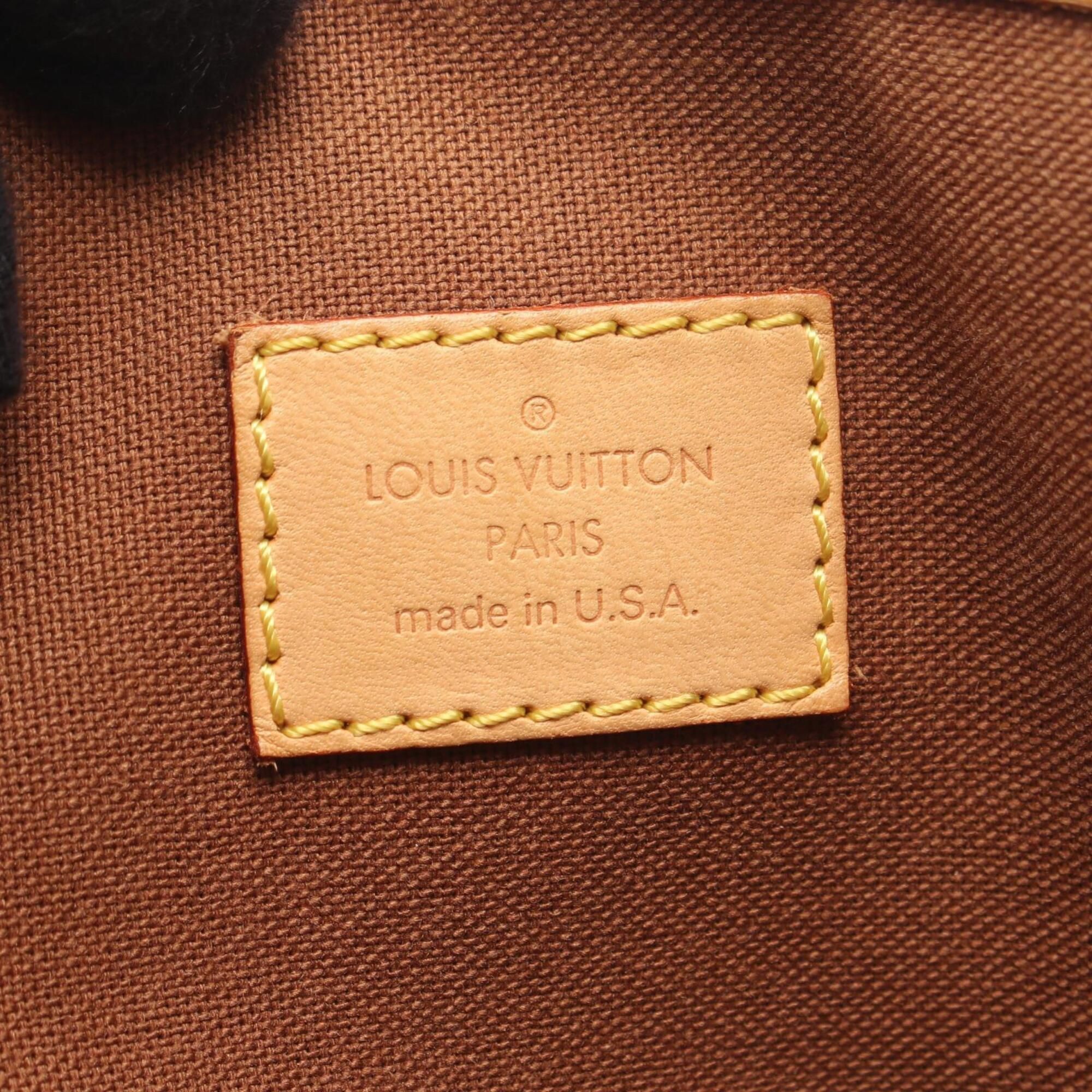 Coated Canvas Leather Handbag (Pre-Owned) - Louis Vuitton - Modalova