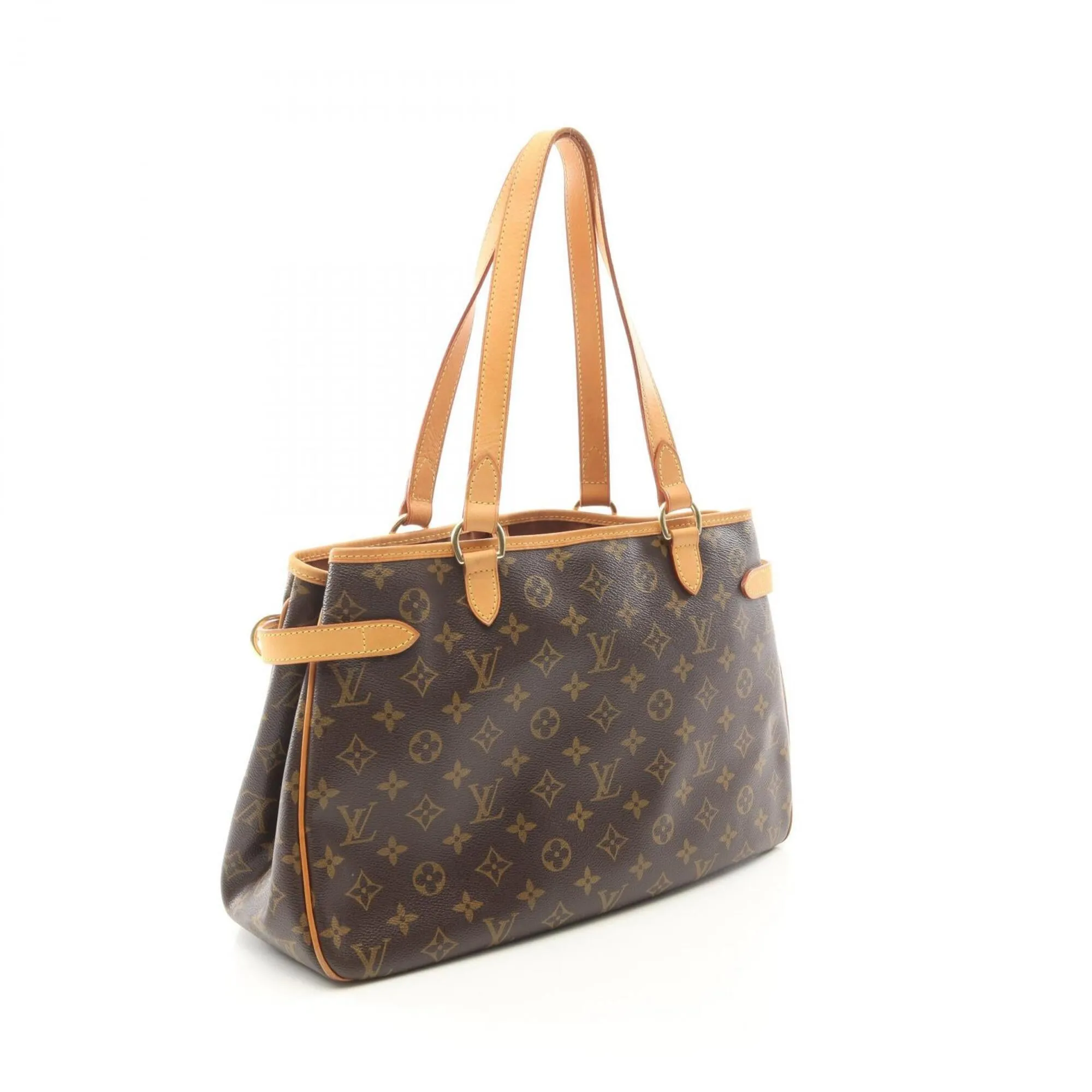 Coated Canvas Leather Handbag Shoulder Bag (Pre-Owned) - Louis Vuitton - Modalova