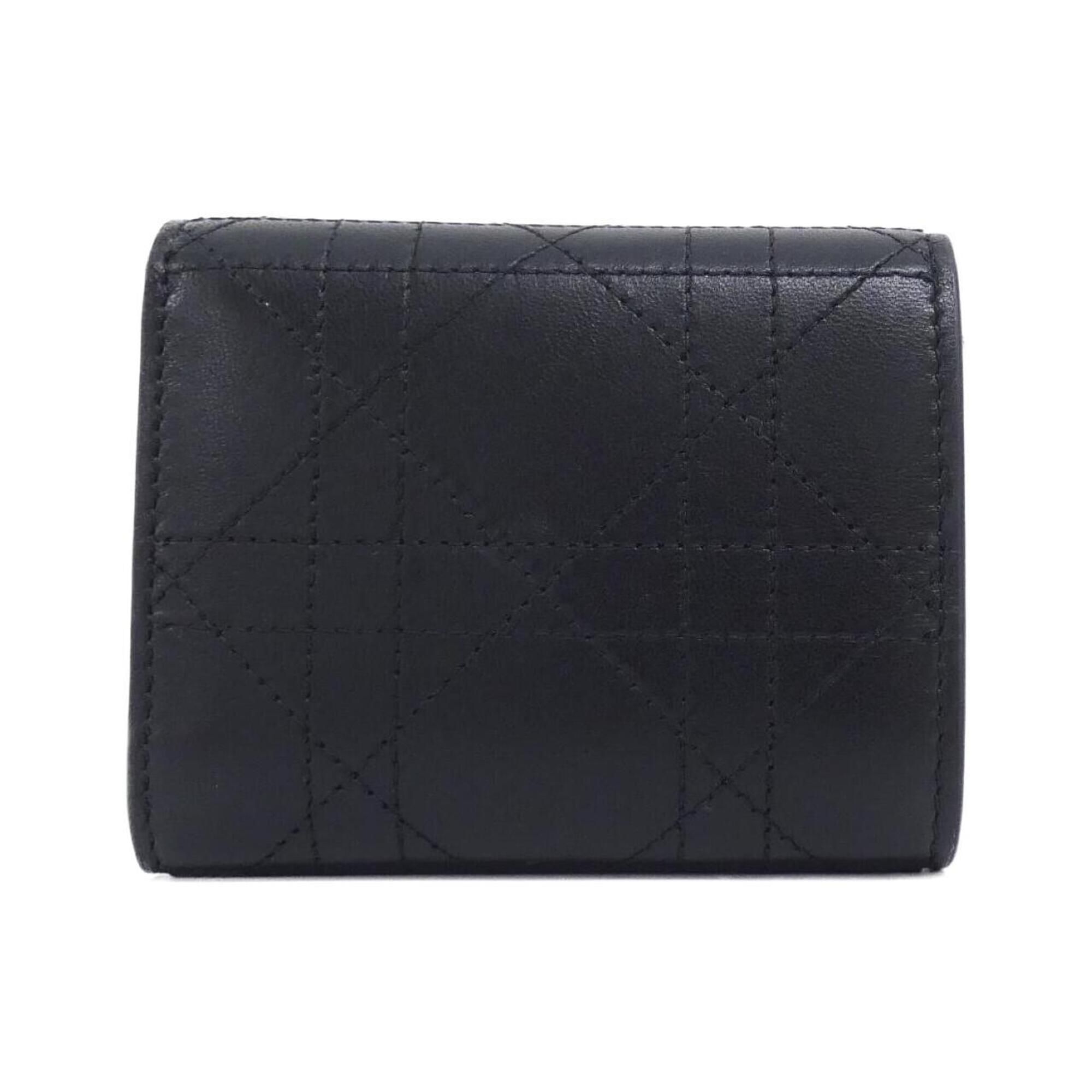 Leather Wallet (Tri-Fold) (Pre-Owned) - Christian Dior - Modalova