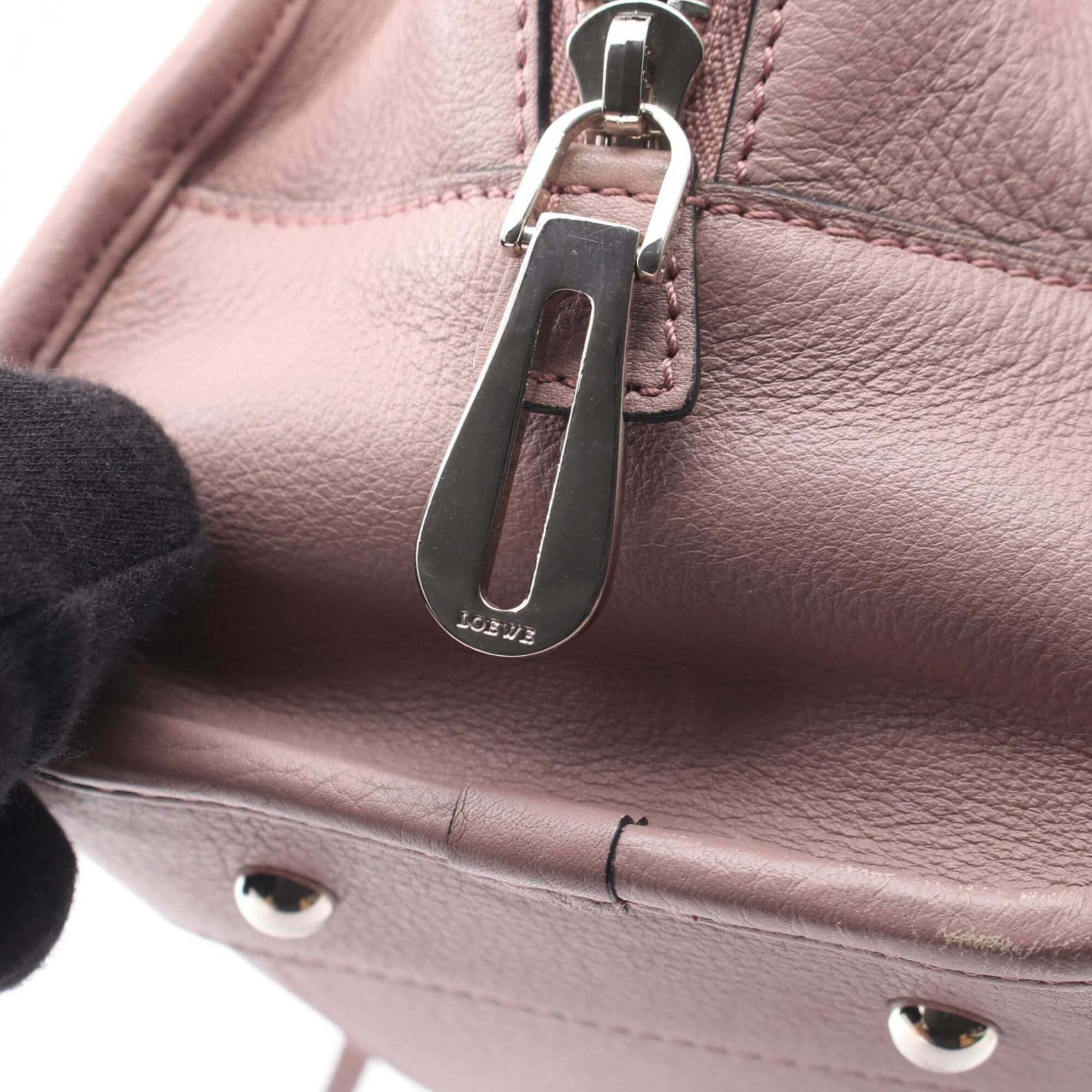 Leather Handbag (Pre-Owned) - Loewe - Modalova