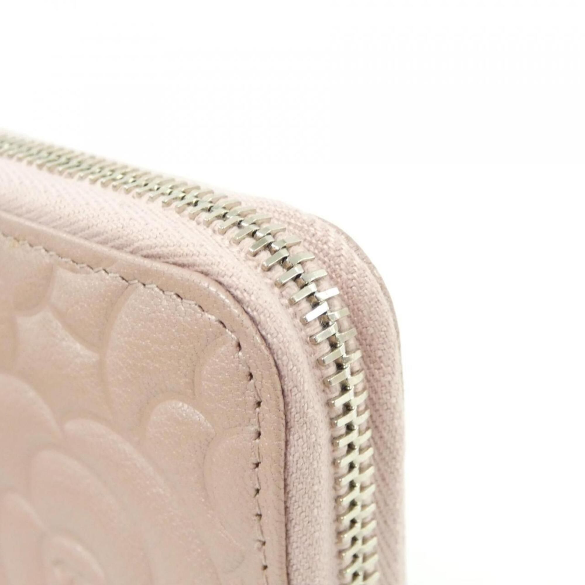 Satin Leather Long Wallet (Bi-Fold) (Pre-Owned) - Chanel - Modalova