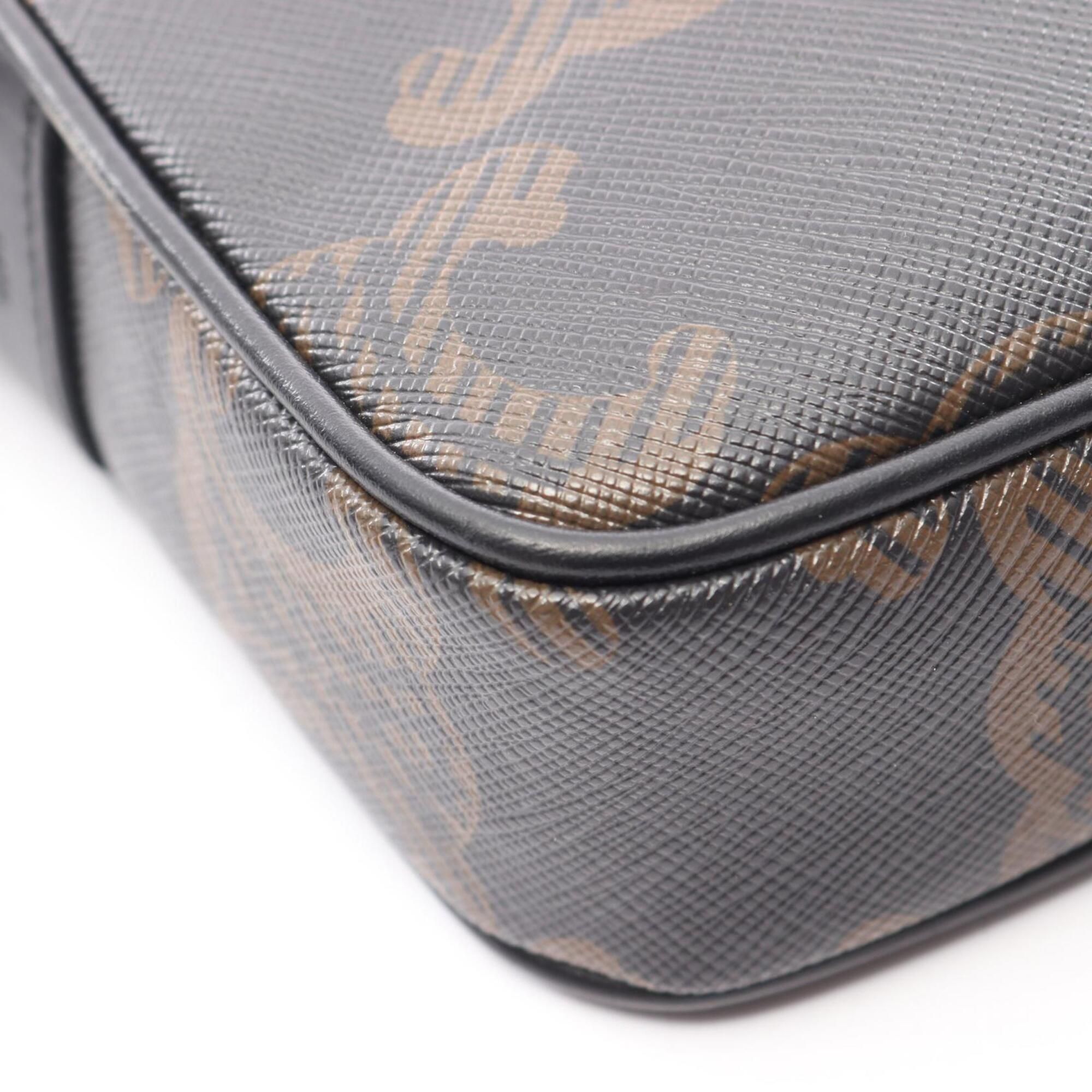 Coated Canvas Leather Handbag Messenger Bag Shoulder Bag (Pre-Owned) - Celine - Modalova