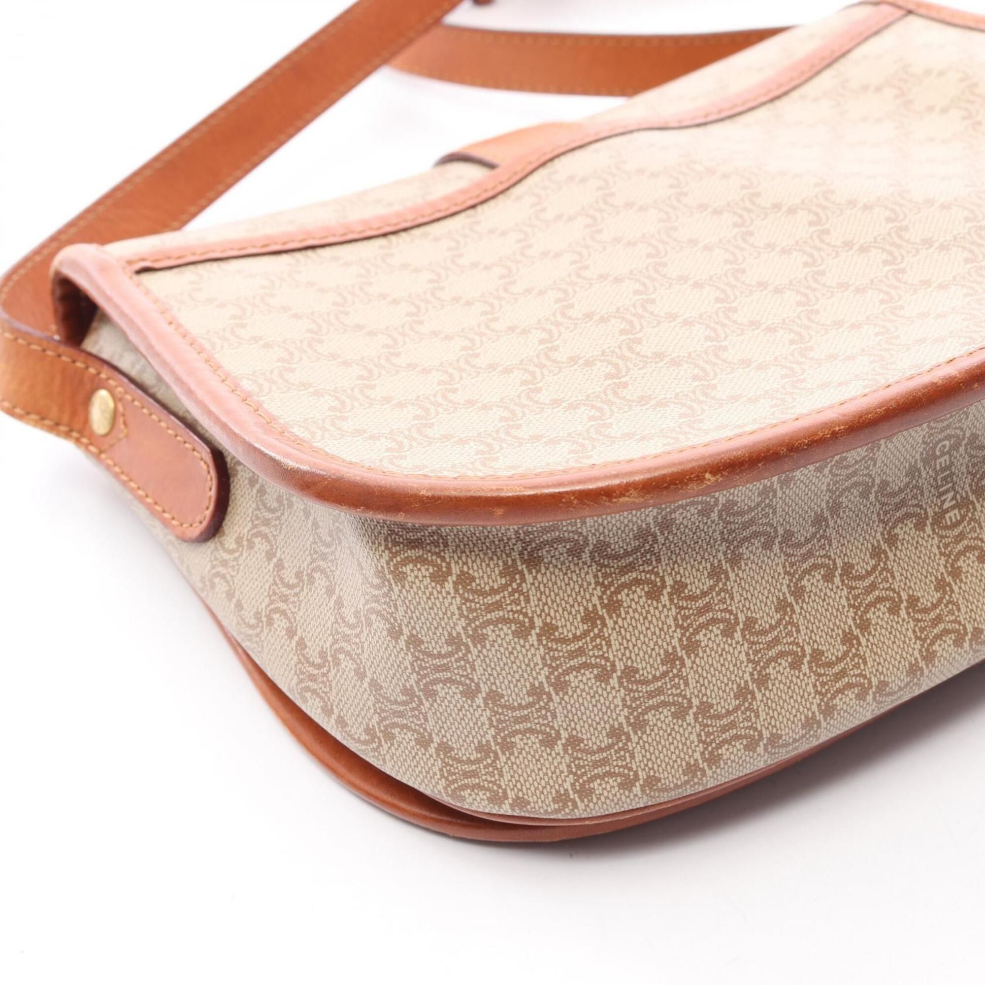 Coated Canvas Leather Handbag Shoulder Bag (Pre-Owned) - Celine - Modalova