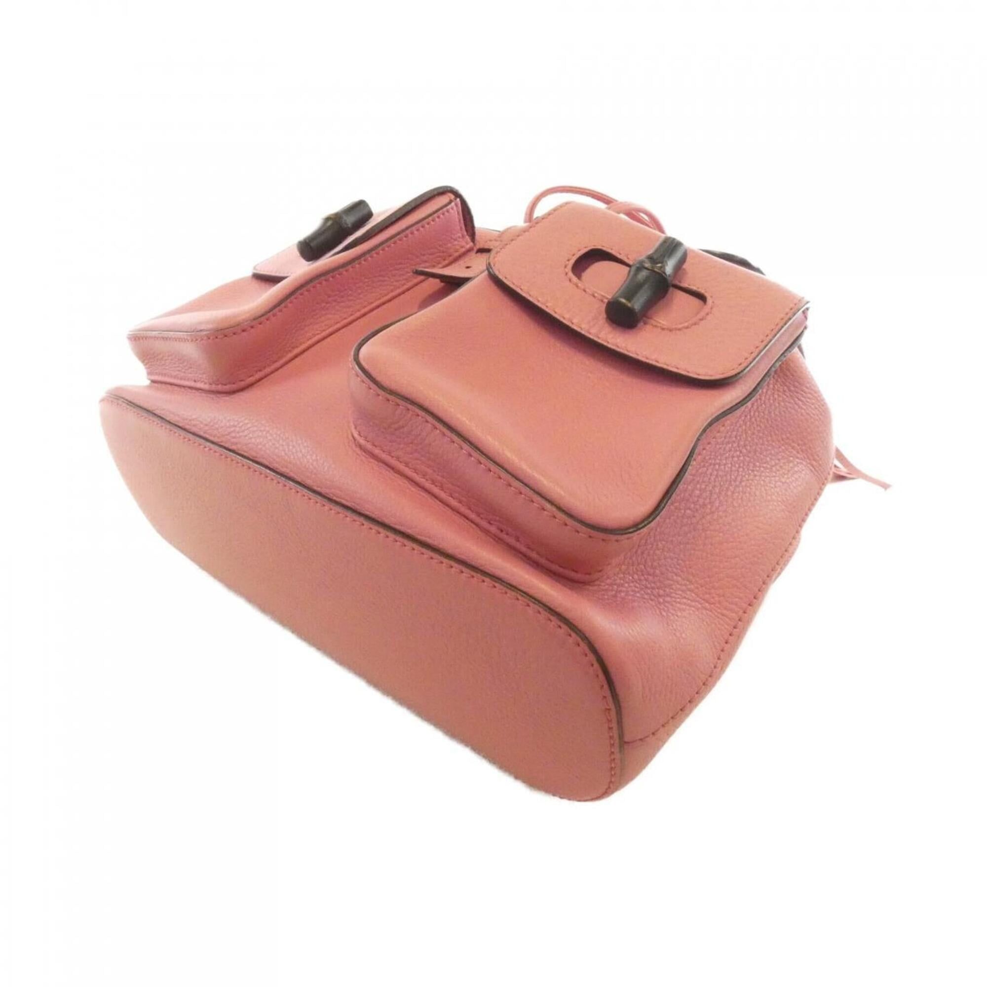 Leather Backpack (Pre-Owned) - Gucci - Modalova