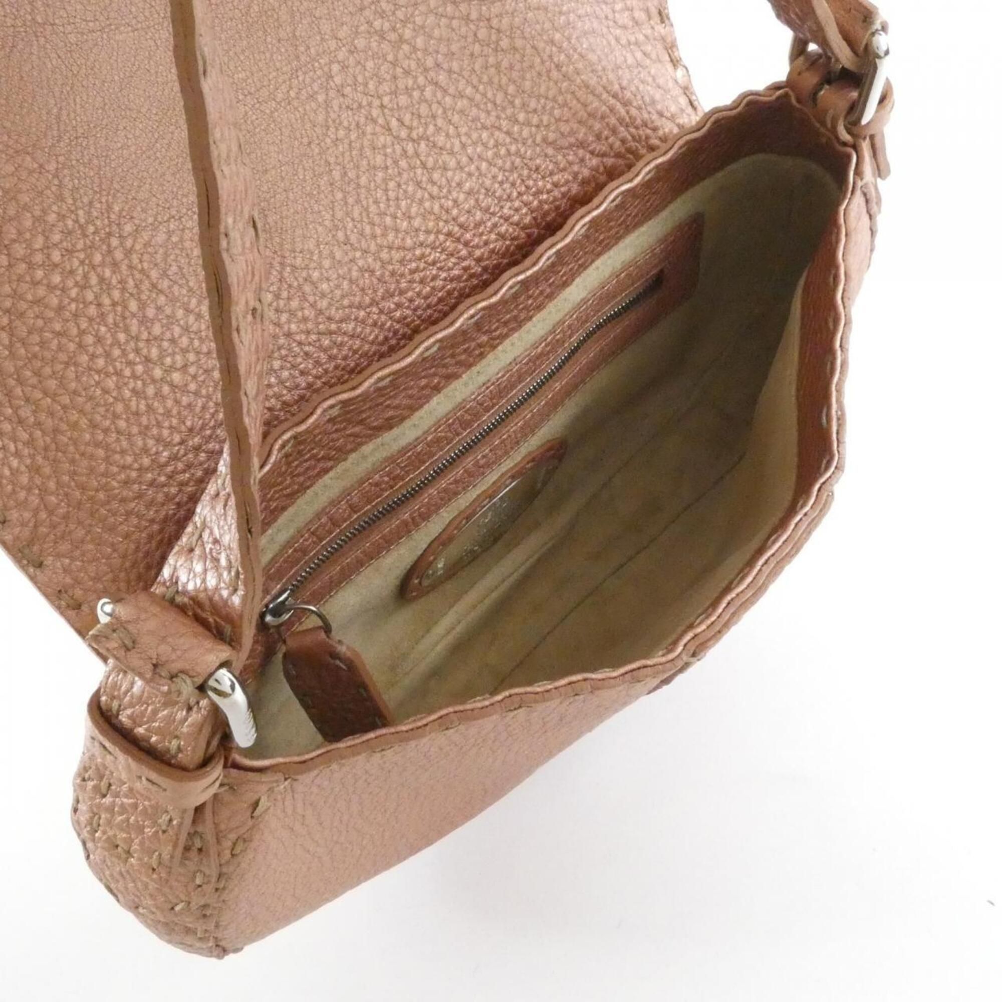 Leather Shoulder Bag (Pre-Owned) - Fendi - Modalova