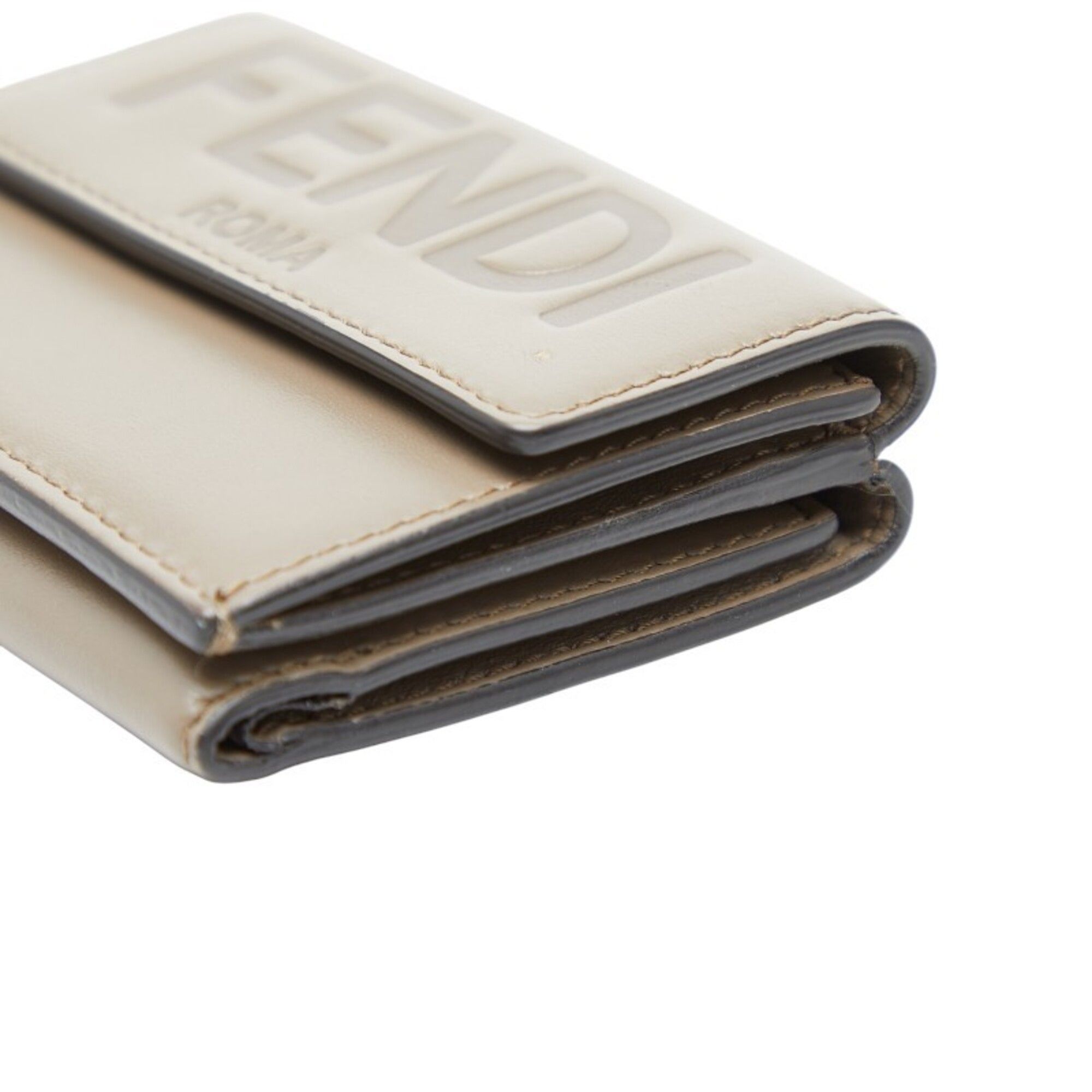 Leather Wallet (Tri-Fold) (Pre-Owned) - Fendi - Modalova