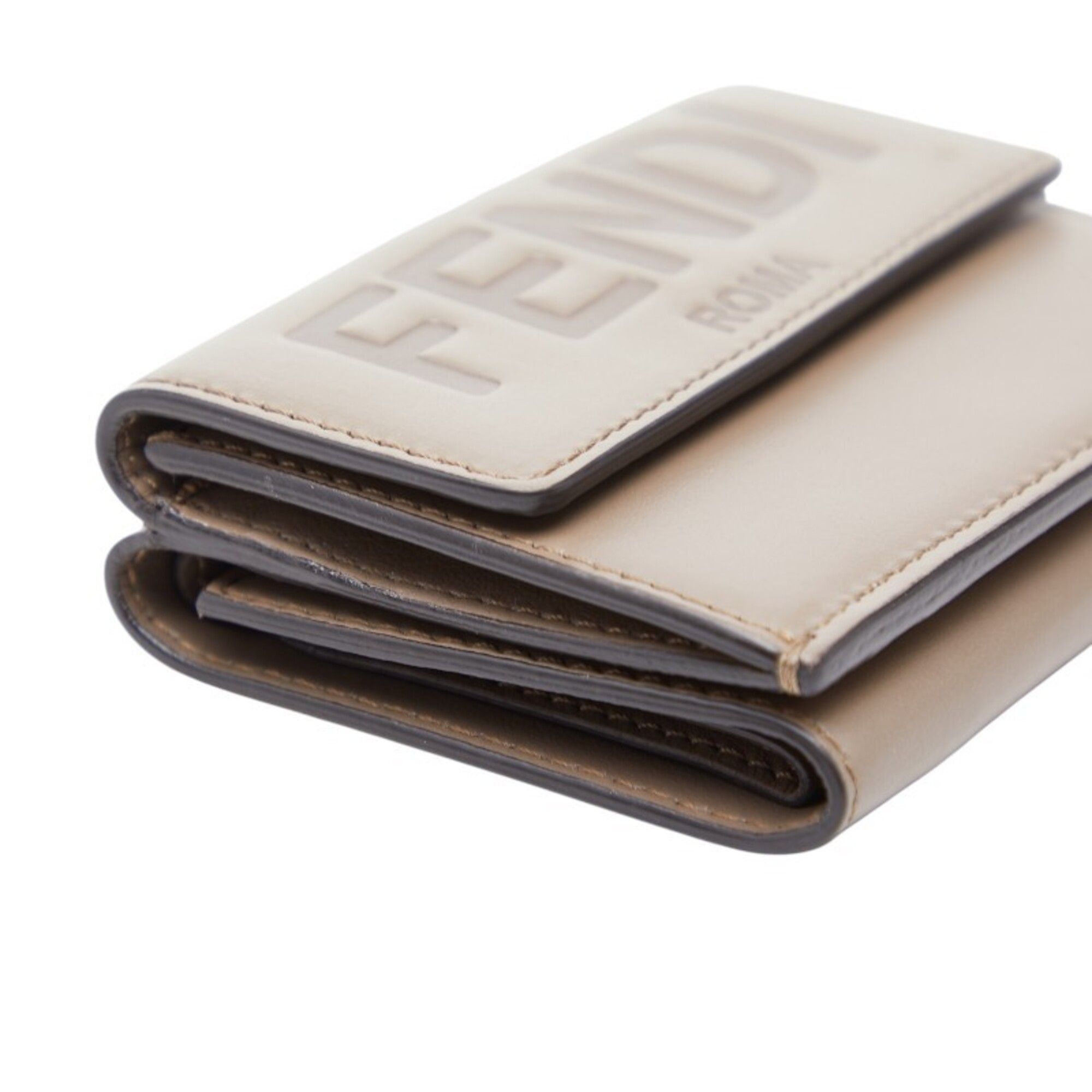 Leather Wallet (Tri-Fold) (Pre-Owned) - Fendi - Modalova