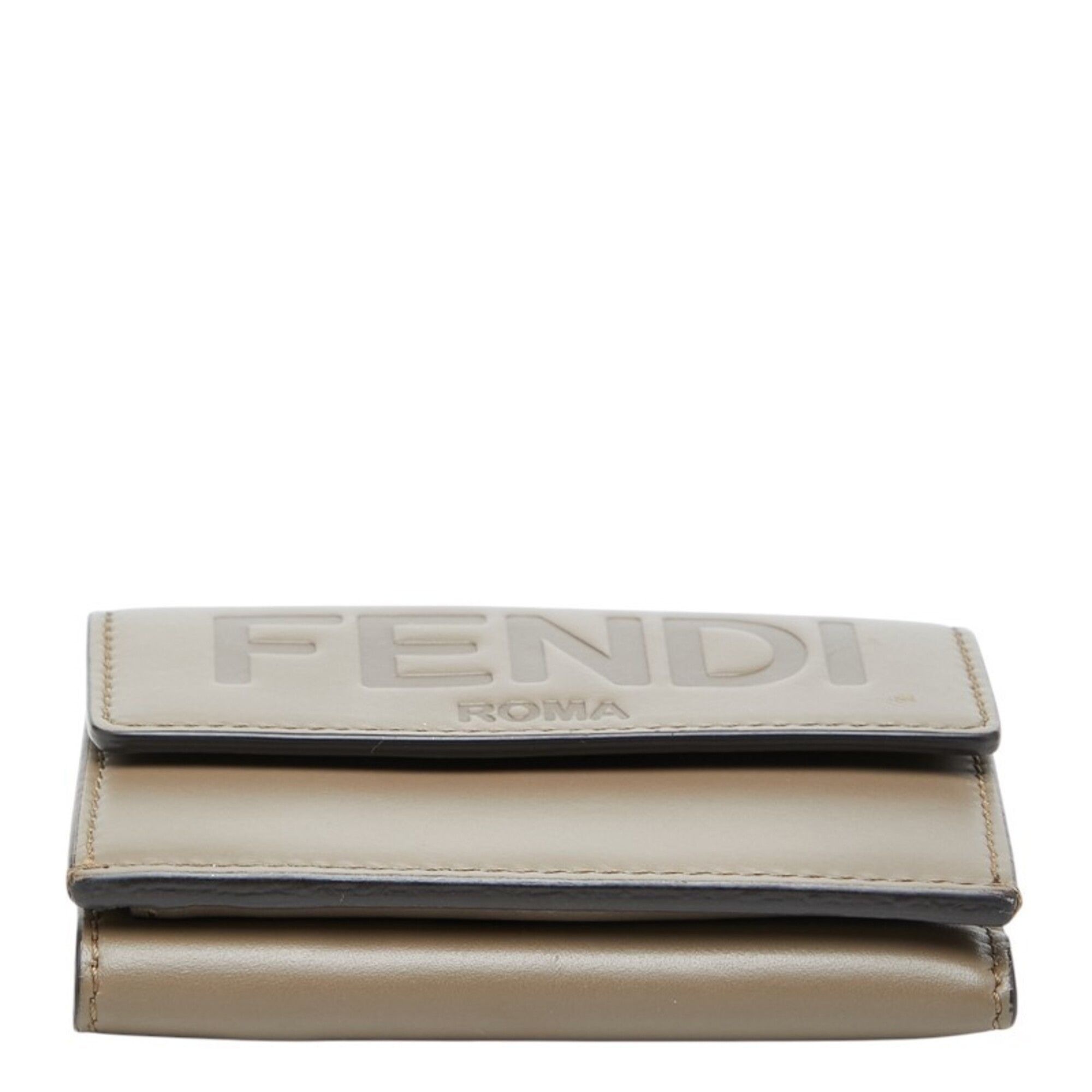 Leather Wallet (Tri-Fold) (Pre-Owned) - Fendi - Modalova