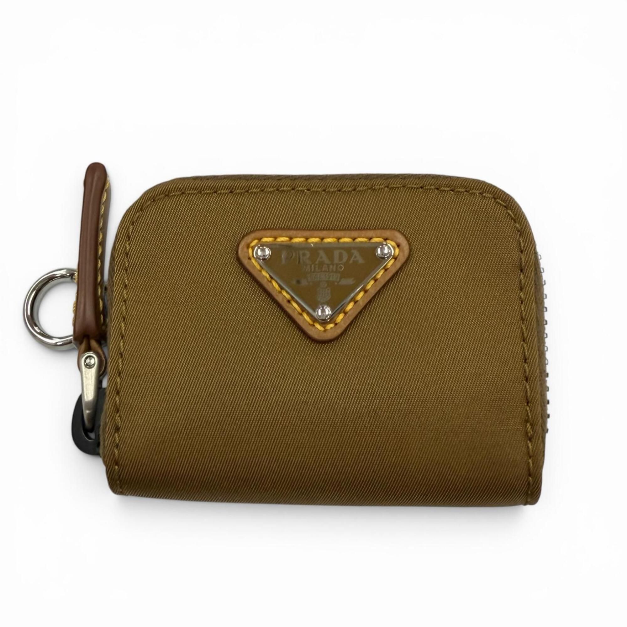 Nylon Leather Pouch Shoulder Bag (Pre-Owned) - Prada - Modalova