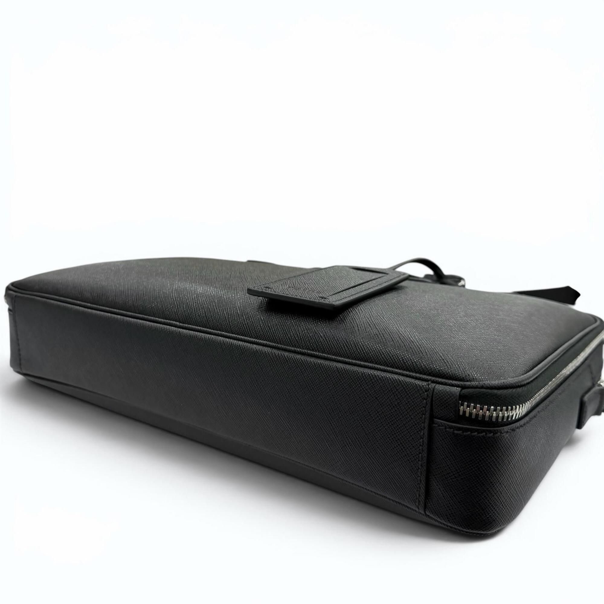 Leather Briefcase (Pre-Owned) - Prada - Modalova