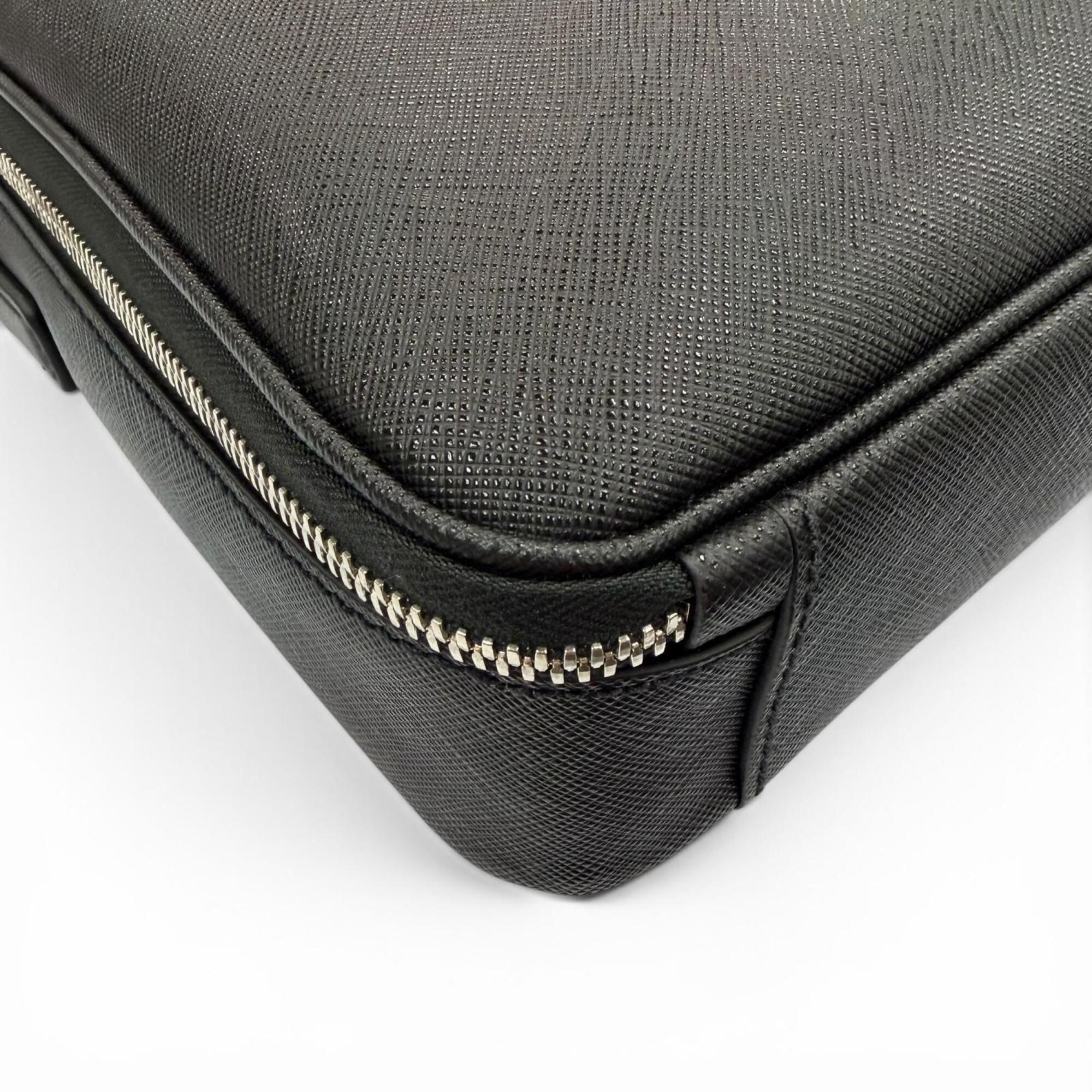 Leather Briefcase (Pre-Owned) - Prada - Modalova