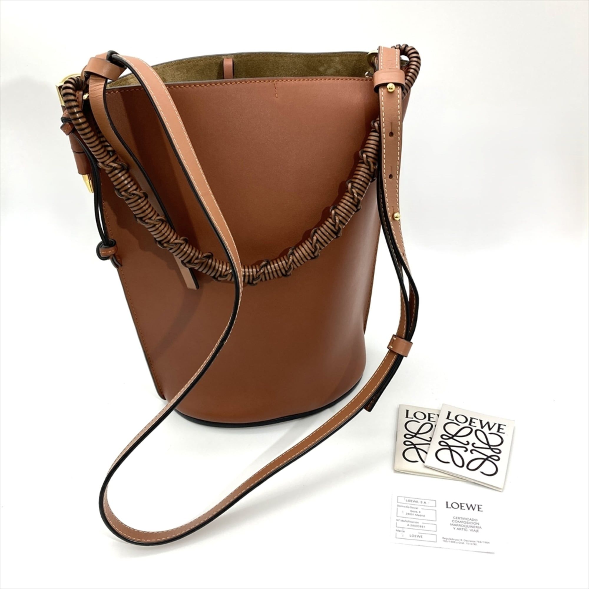 Leather Shoulder Bag (Pre-Owned) - Loewe - Modalova