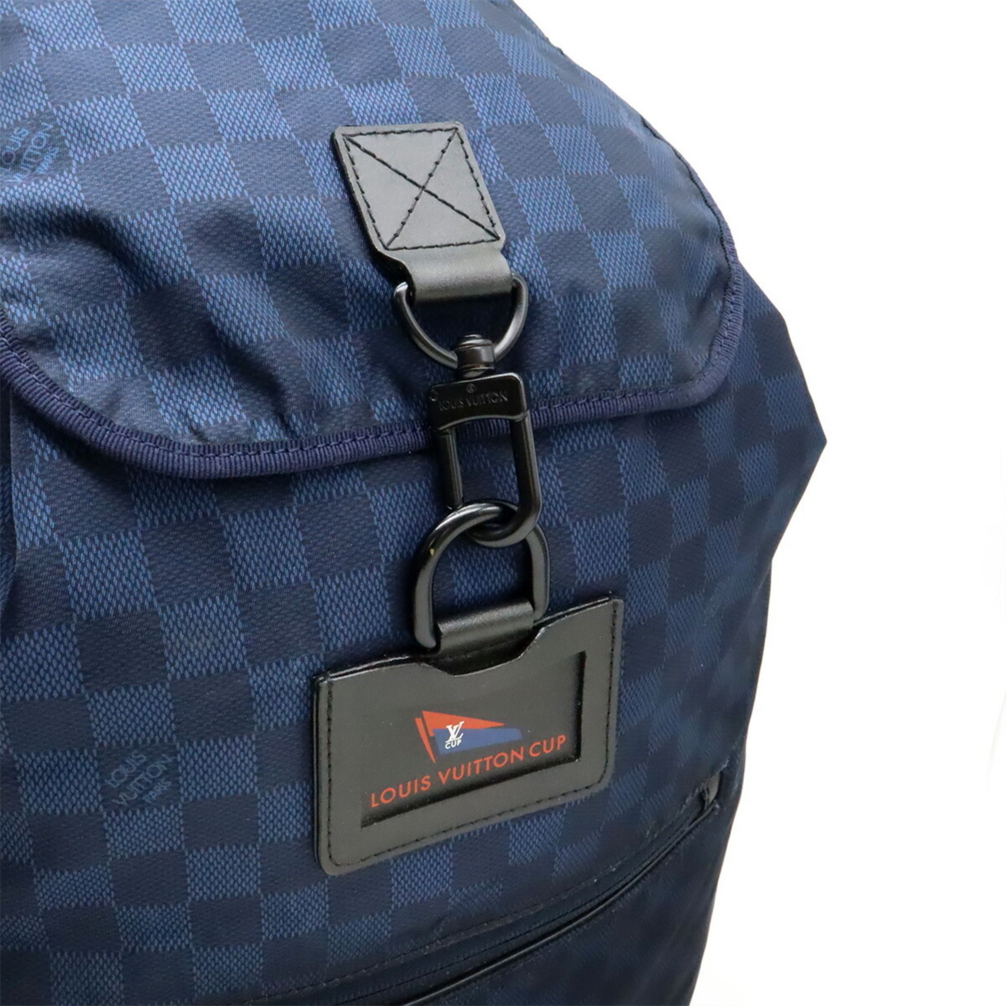 Nylon Leather Backpack (Pre-Owned) - Louis Vuitton - Modalova