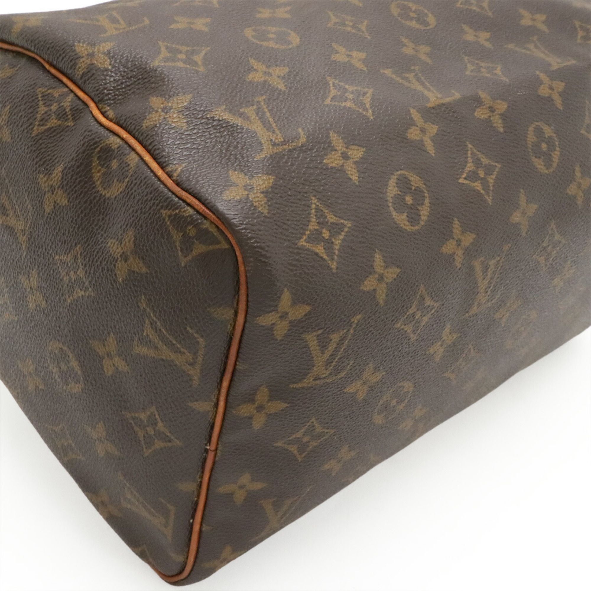 Monogram Canvas Pvc Coated Canvas Boston Bag Handbag (Pre-Owned) - Louis Vuitton - Modalova