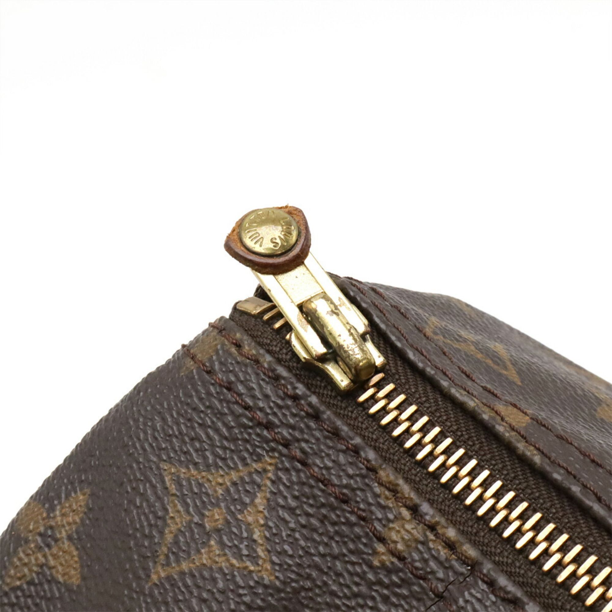 Monogram Canvas Pvc Coated Canvas Boston Bag Handbag (Pre-Owned) - Louis Vuitton - Modalova