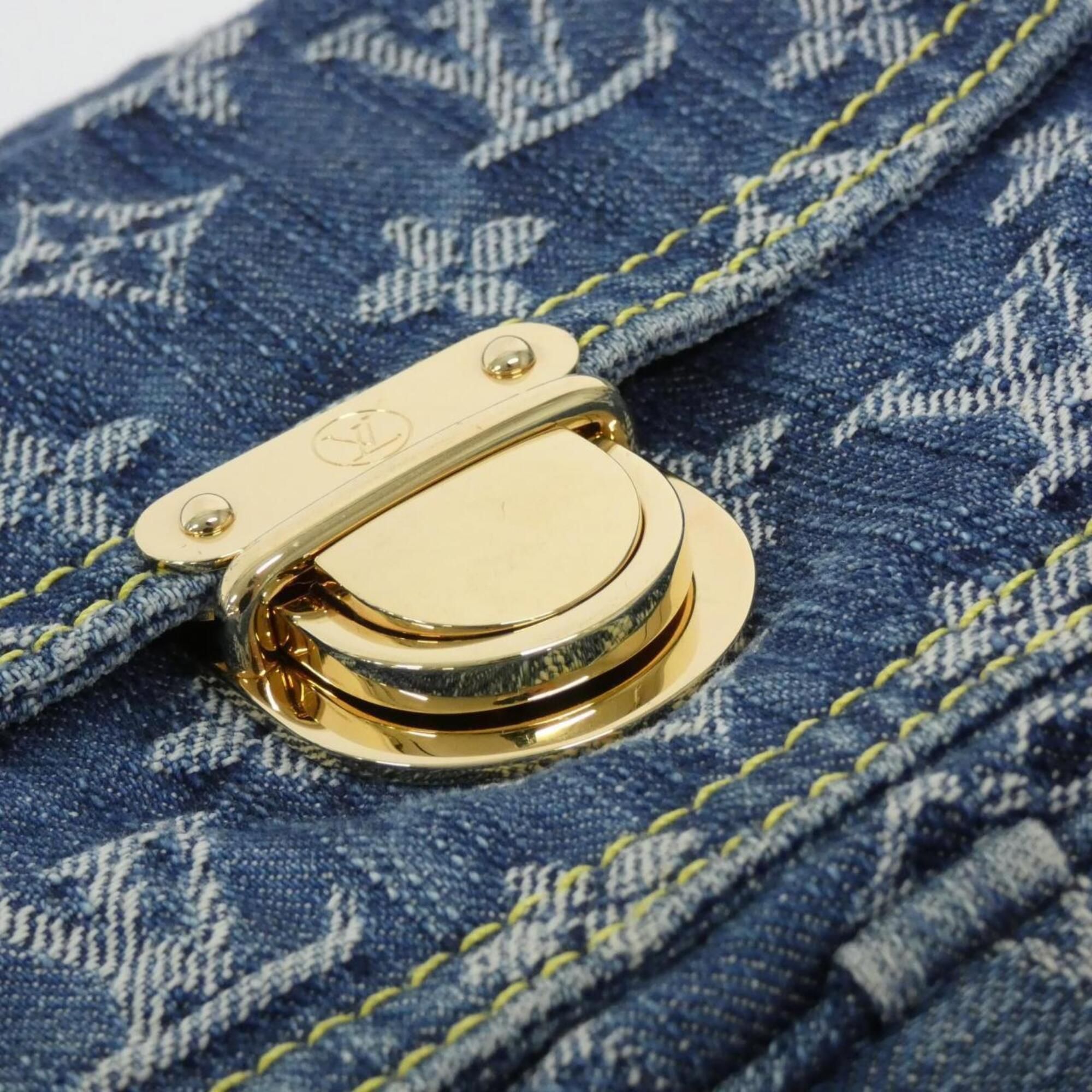Monogram Denim Monogram Denim Shoulder Bag (Pre-Owned) - Louis Vuitton - Modalova