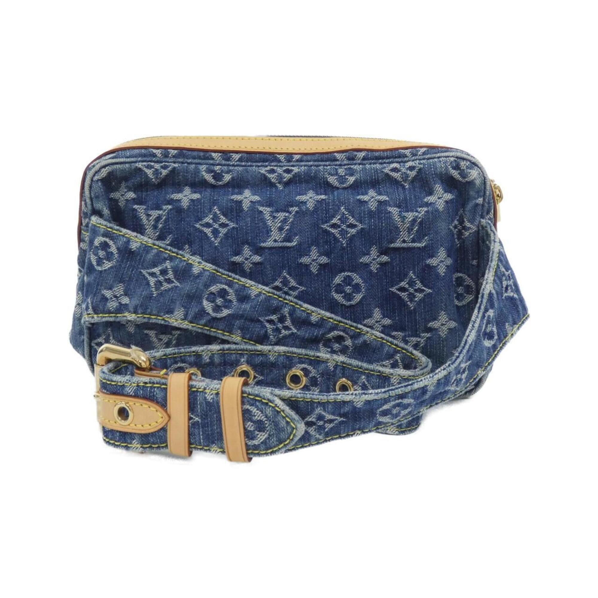 Monogram Denim Monogram Denim Shoulder Bag (Pre-Owned) - Louis Vuitton - Modalova