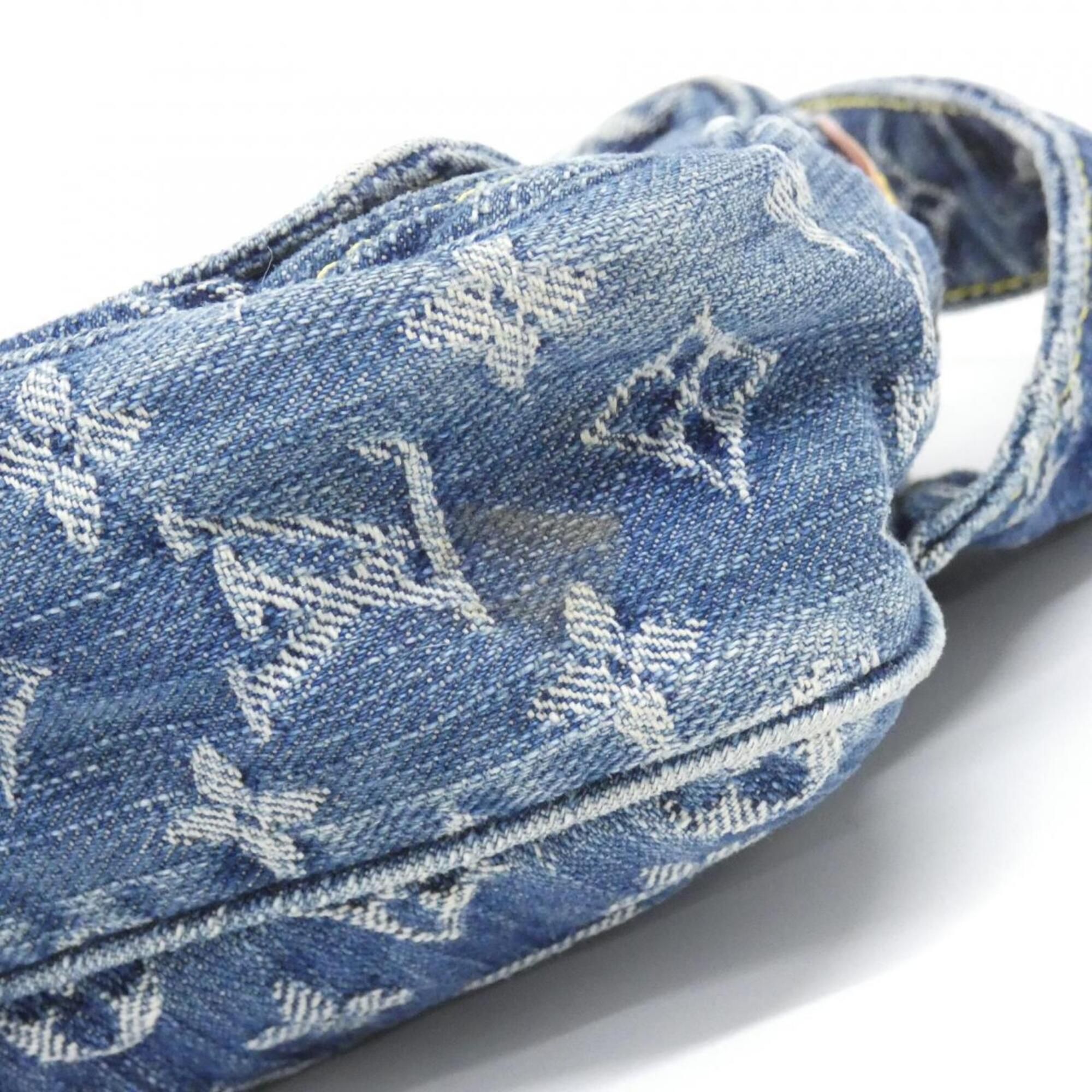 Monogram Denim Monogram Denim Shoulder Bag (Pre-Owned) - Louis Vuitton - Modalova