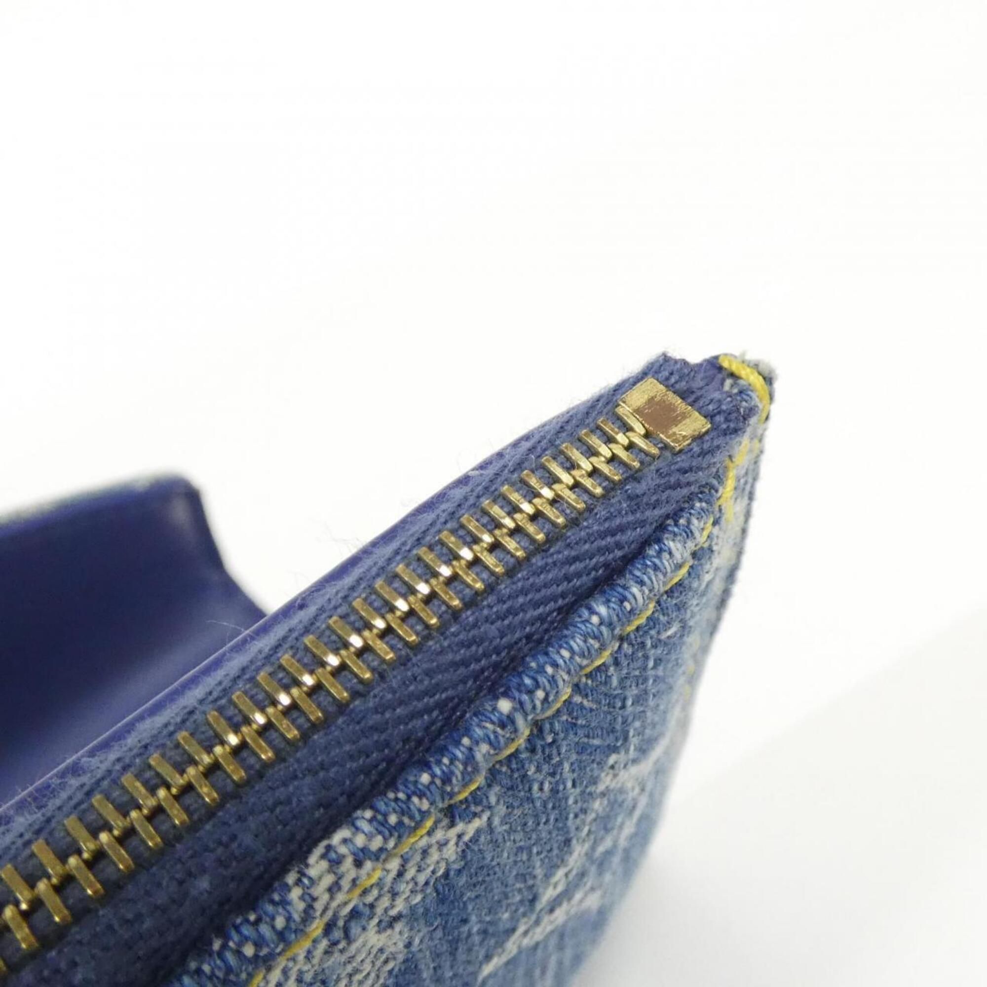 Denim Wallet (Tri-Fold) (Pre-Owned) - Louis Vuitton - Modalova