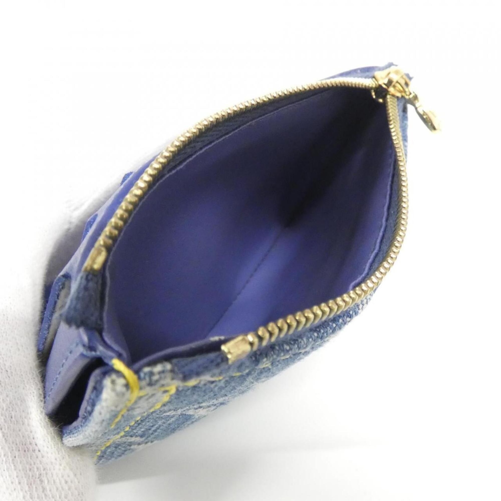 Denim Wallet (Tri-Fold) (Pre-Owned) - Louis Vuitton - Modalova