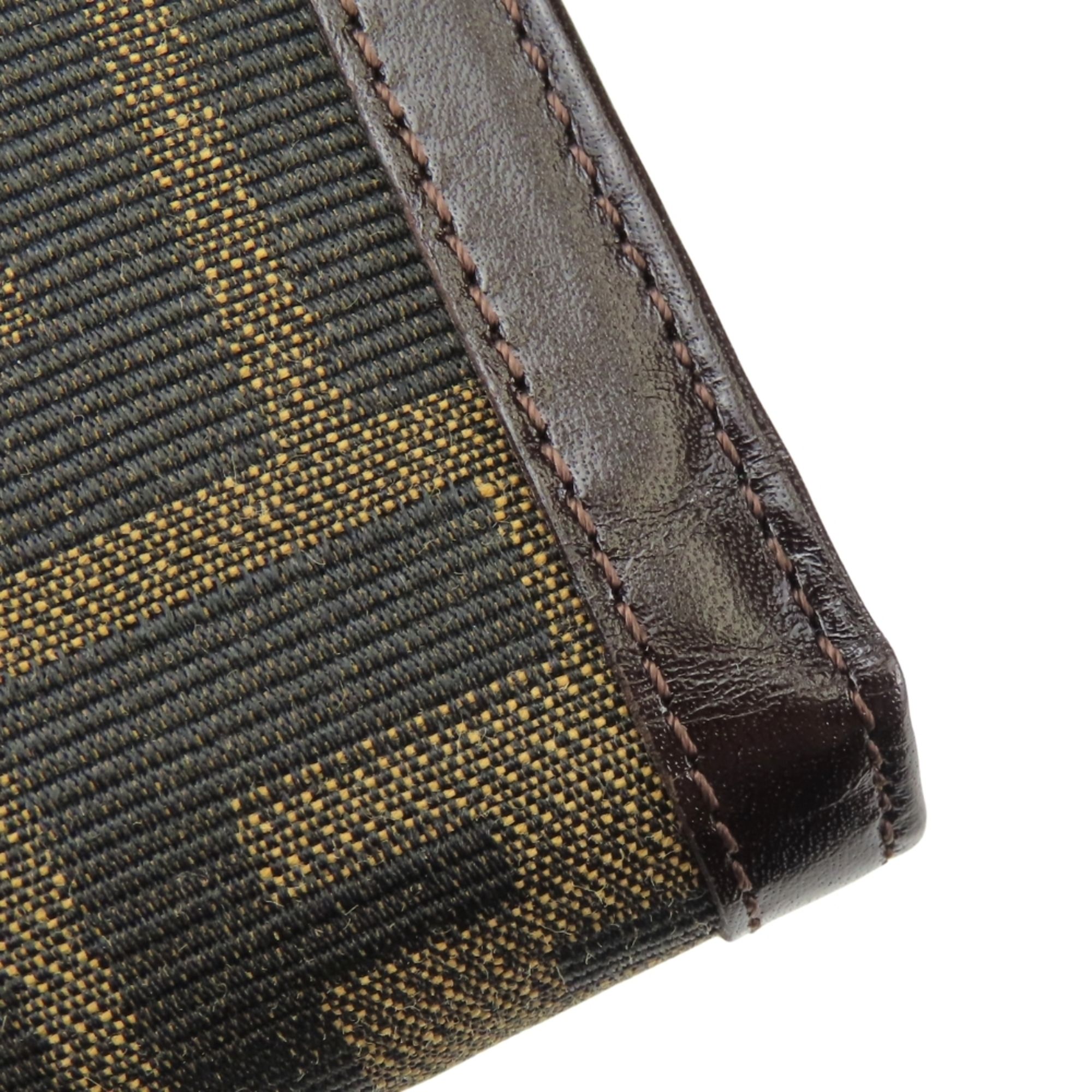 Zucca Canvas Leather Wallet (Bi-Fold) (Pre-Owned) - Fendi - Modalova
