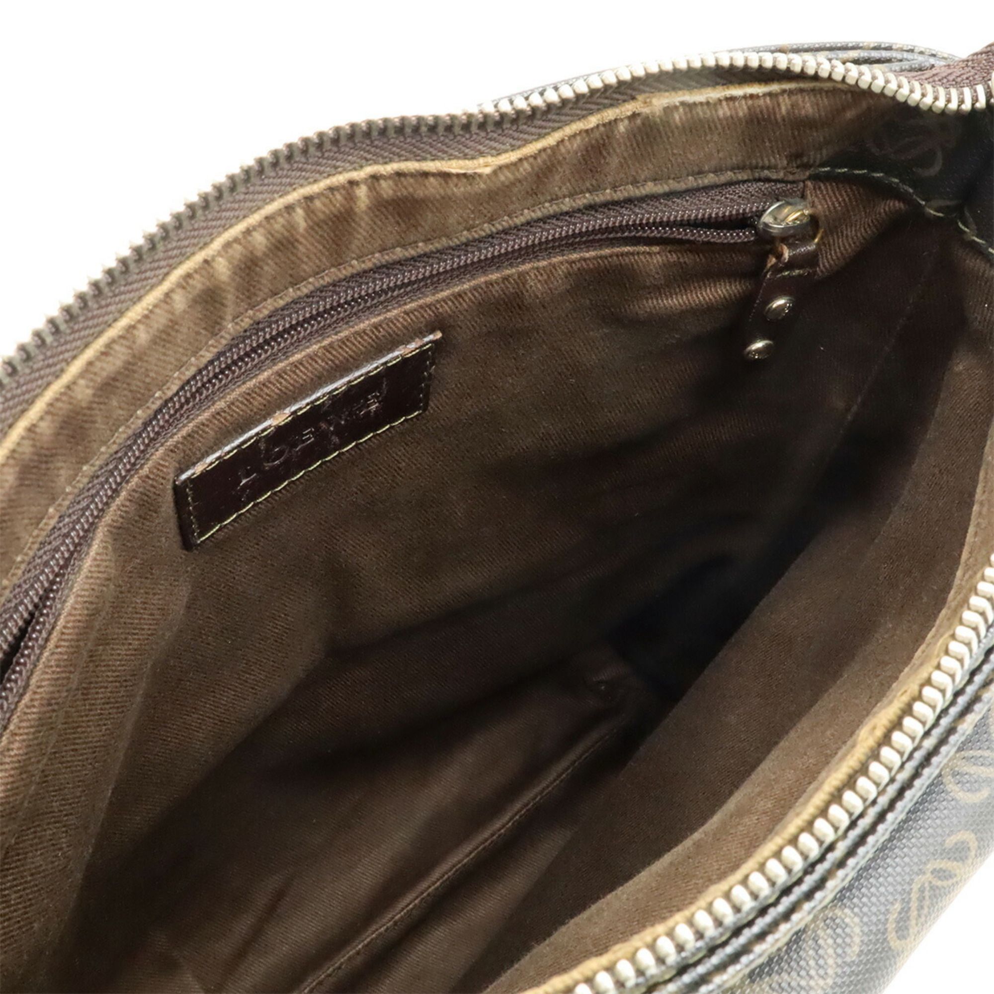 Coated Canvas Leather Shoulder Bag (Pre-Owned) - Loewe - Modalova