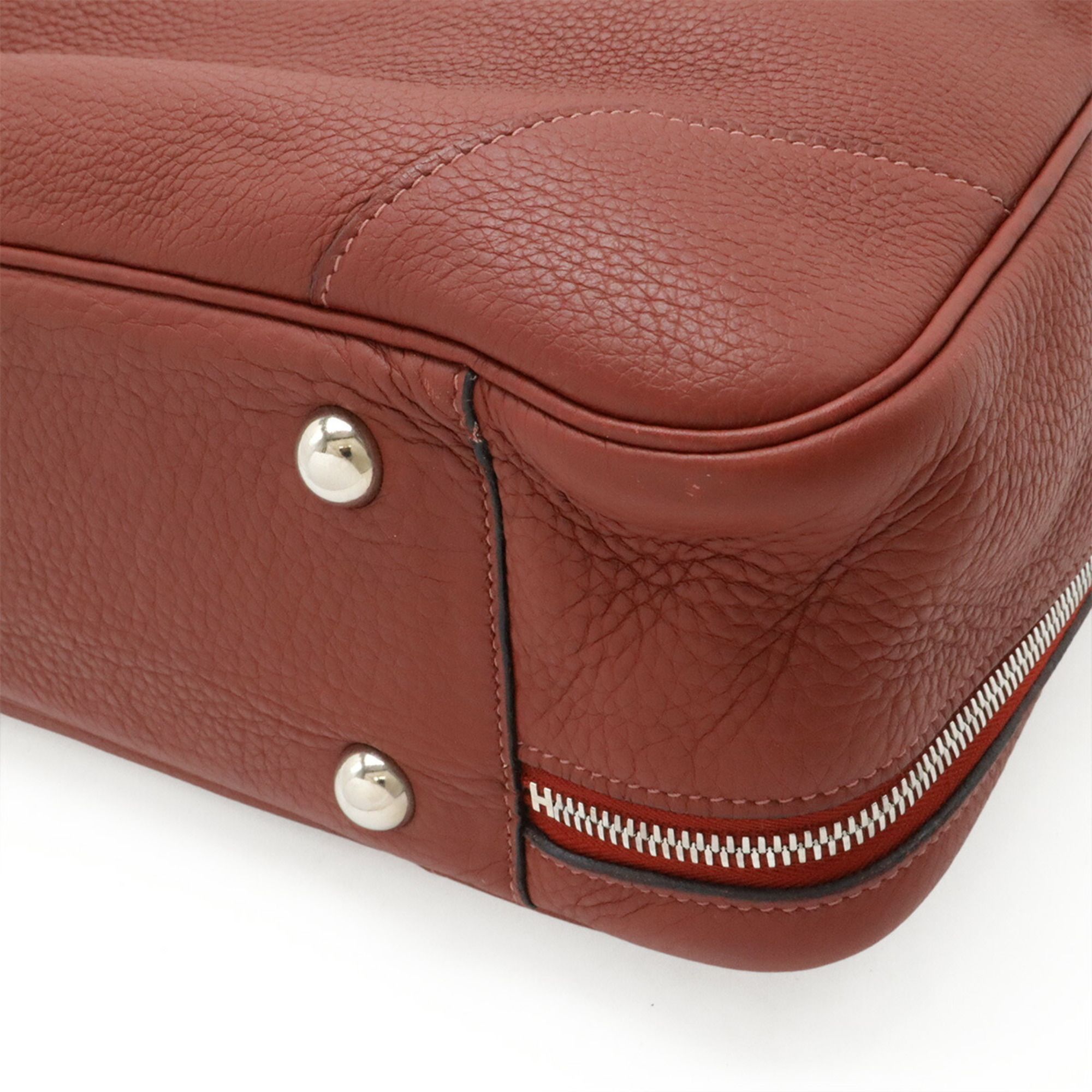 Taurillon Clemence Leather Boston Bag (Pre-Owned) - Hermes - Modalova