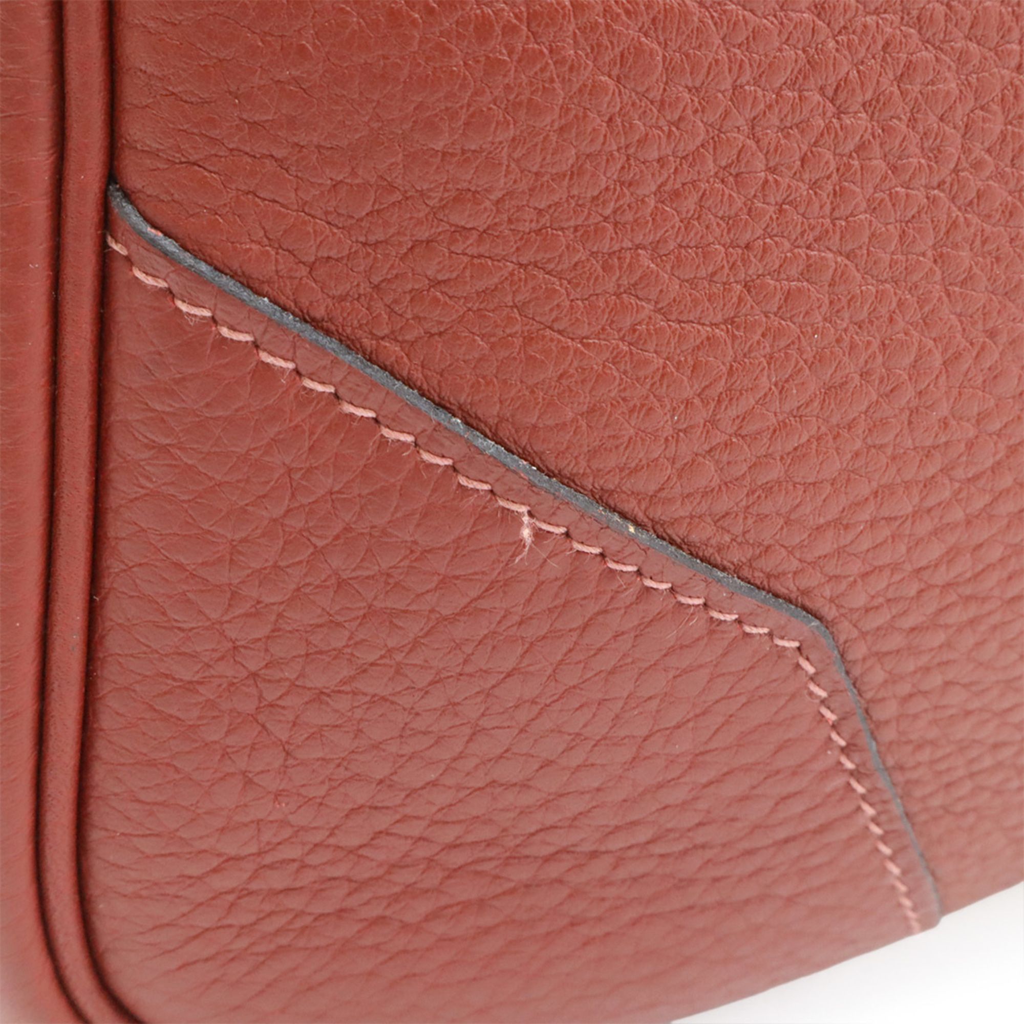 Taurillon Clemence Leather Boston Bag (Pre-Owned) - Hermes - Modalova