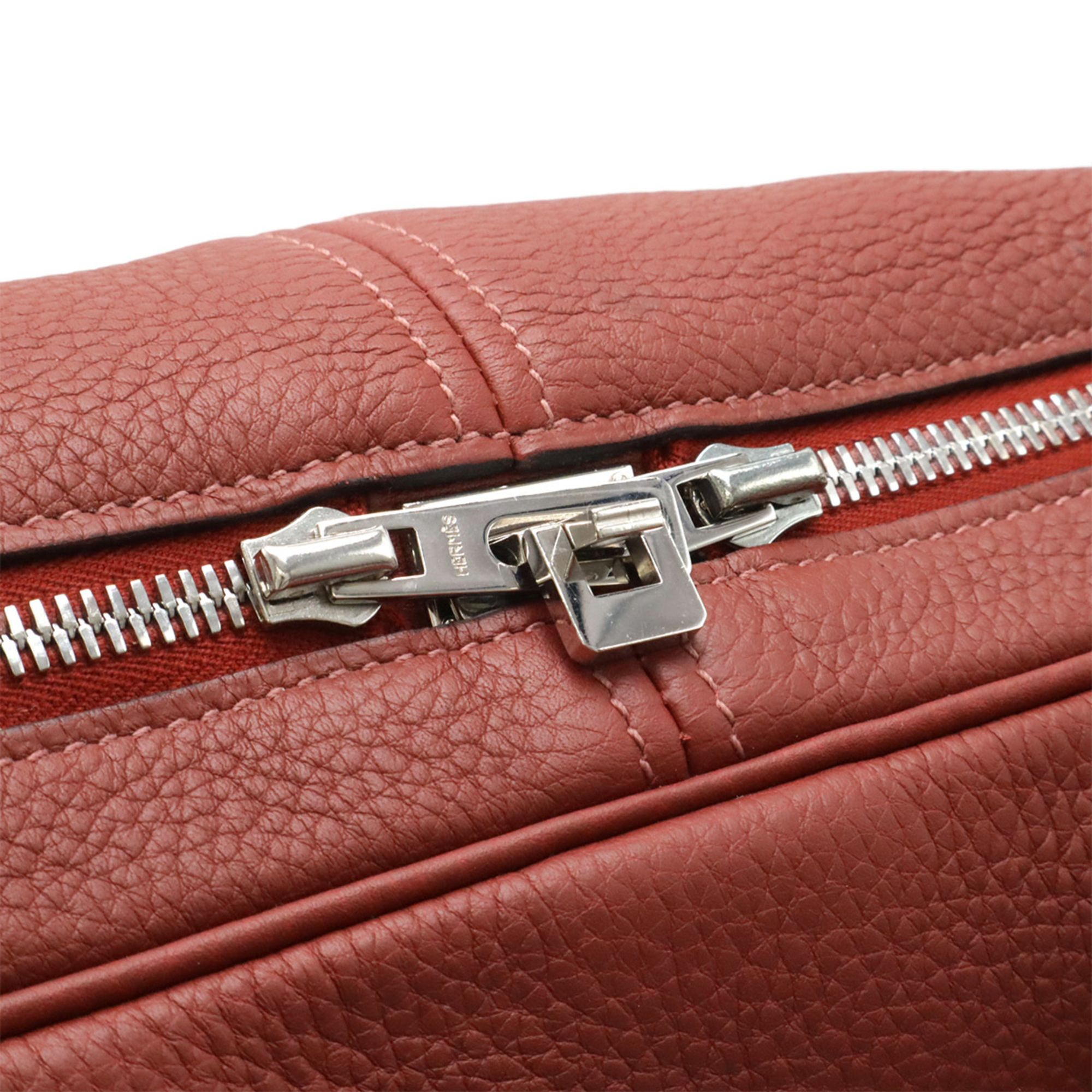 Taurillon Clemence Leather Boston Bag (Pre-Owned) - Hermes - Modalova