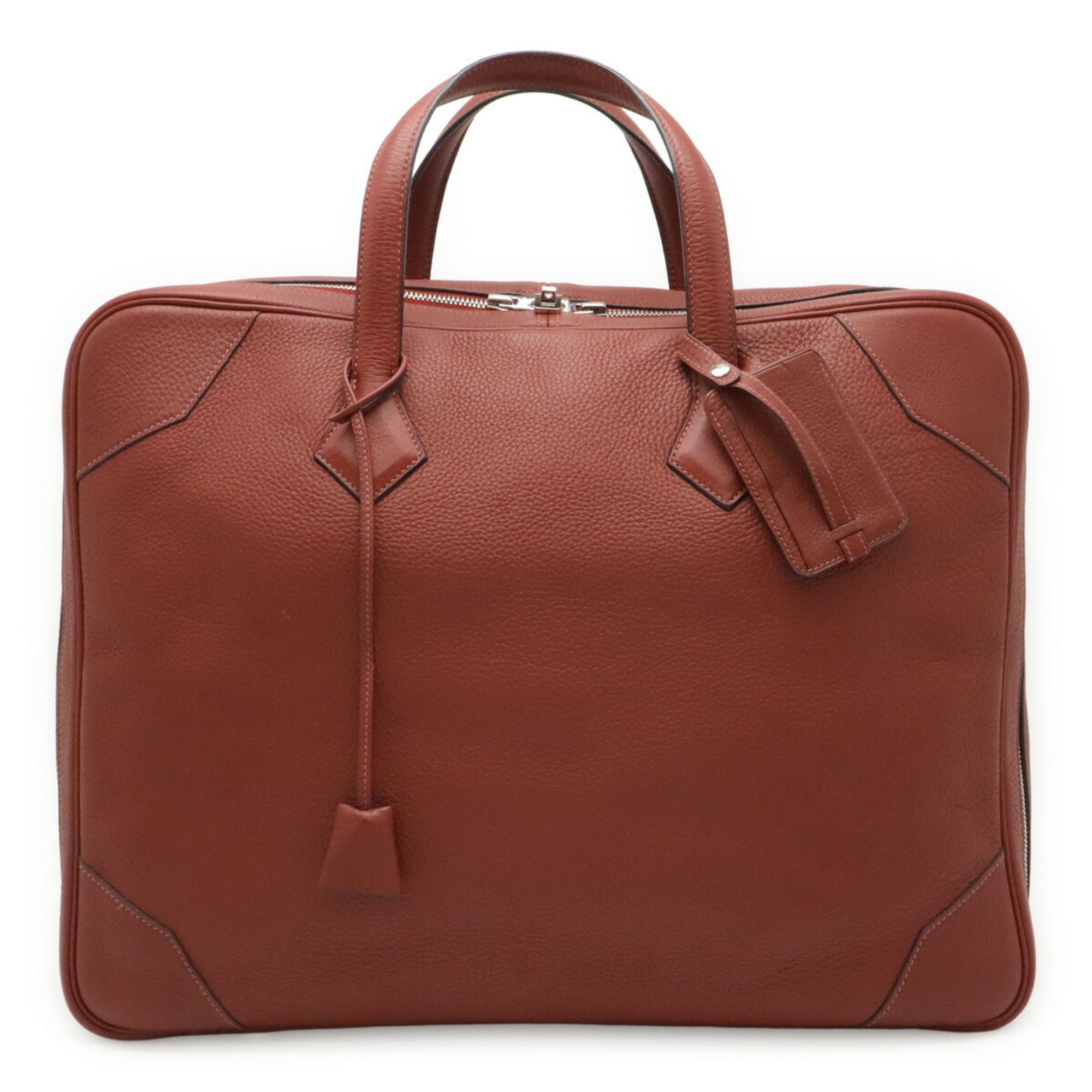 Taurillon Clemence Leather Boston Bag (Pre-Owned) - Hermes - Modalova