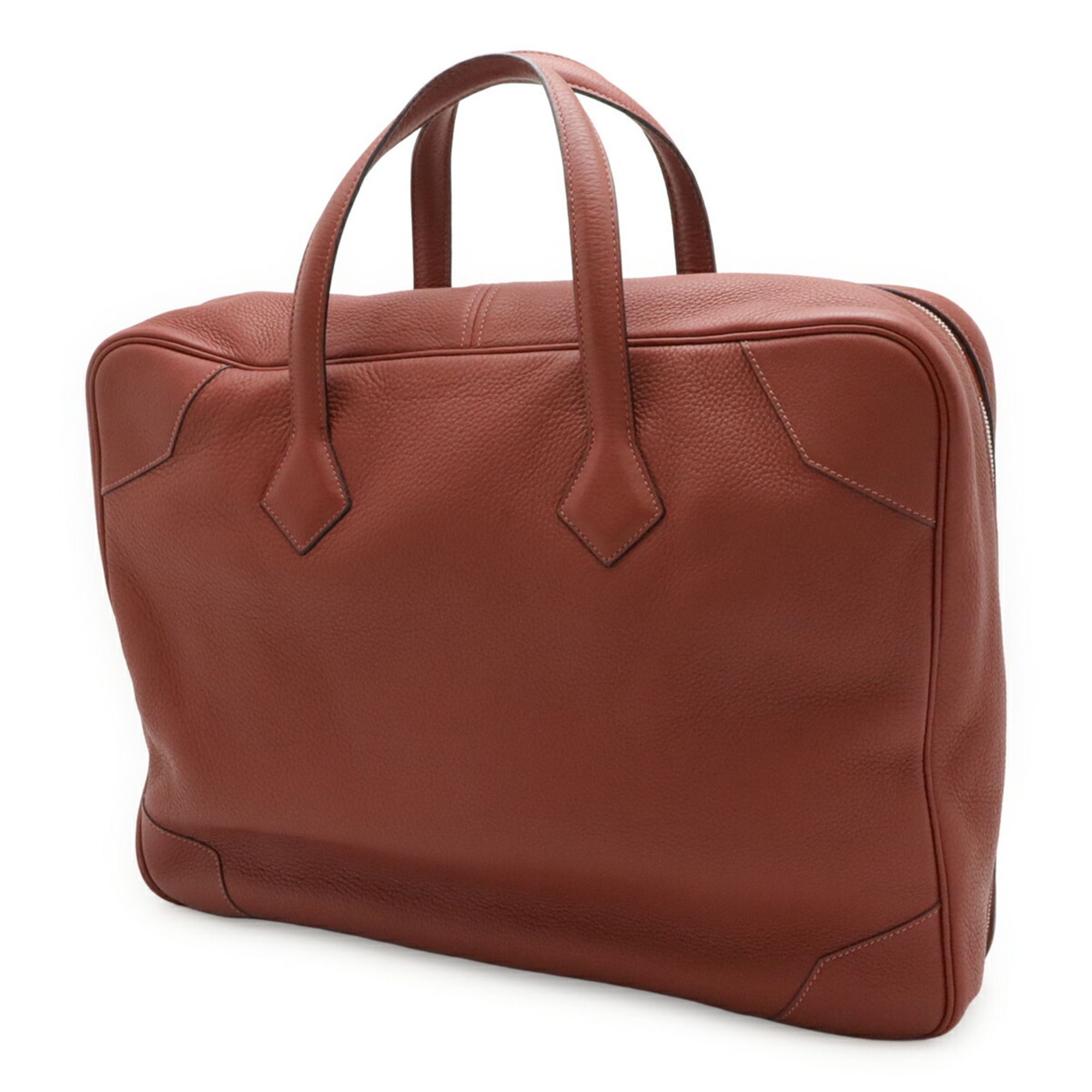 Taurillon Clemence Leather Boston Bag (Pre-Owned) - Hermes - Modalova