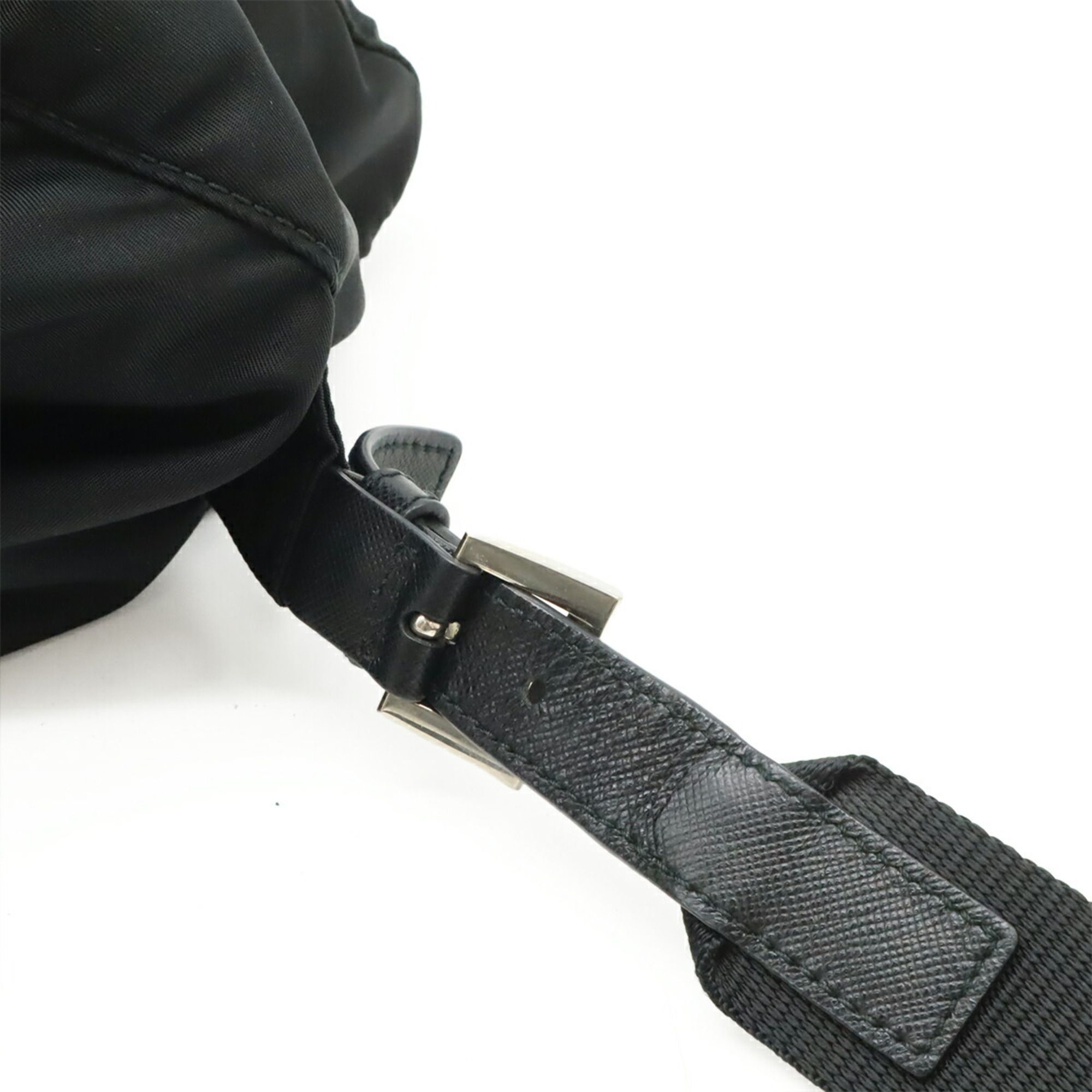 Nylon Leather Backpack (Pre-Owned) - Prada - Modalova