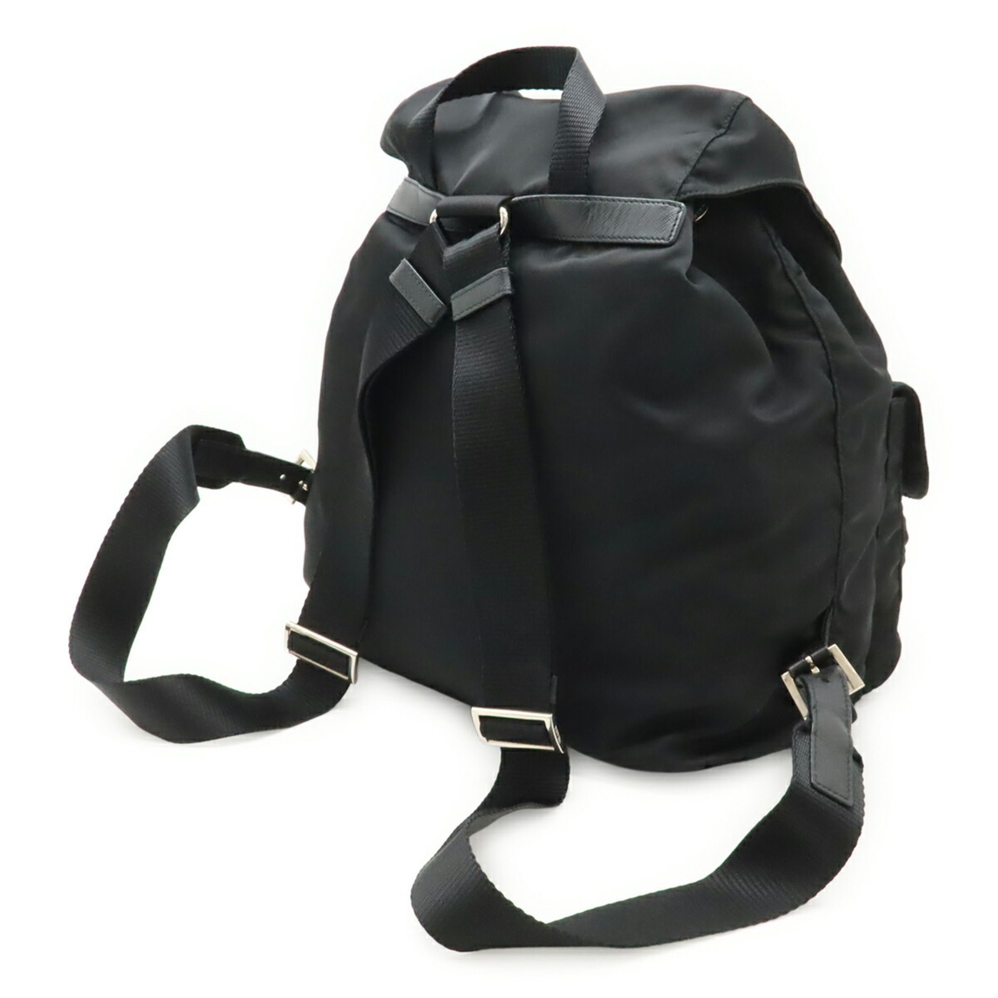 Nylon Leather Backpack (Pre-Owned) - Prada - Modalova